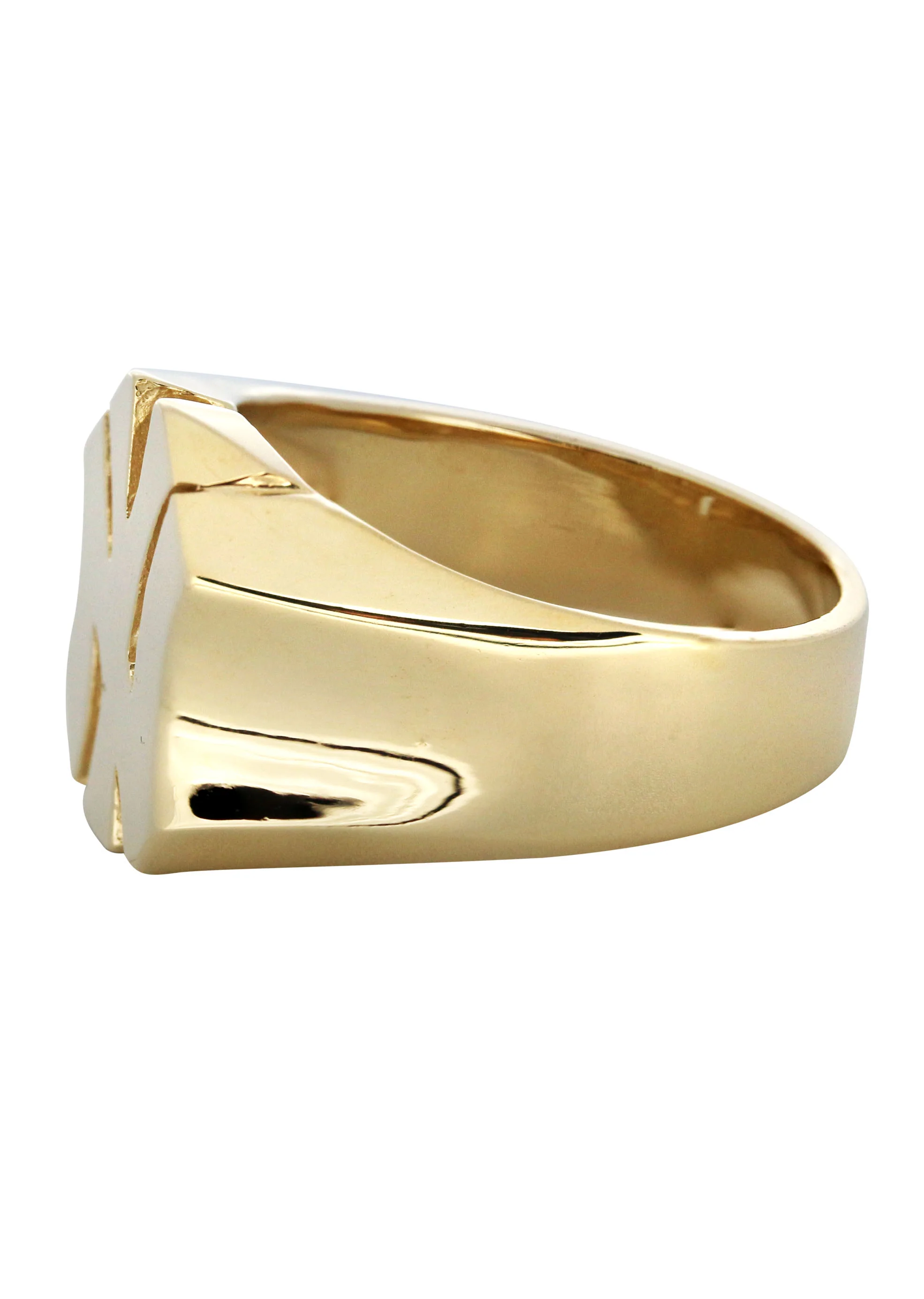 14K Gold NY Name Ring | Style #87 - Image 2