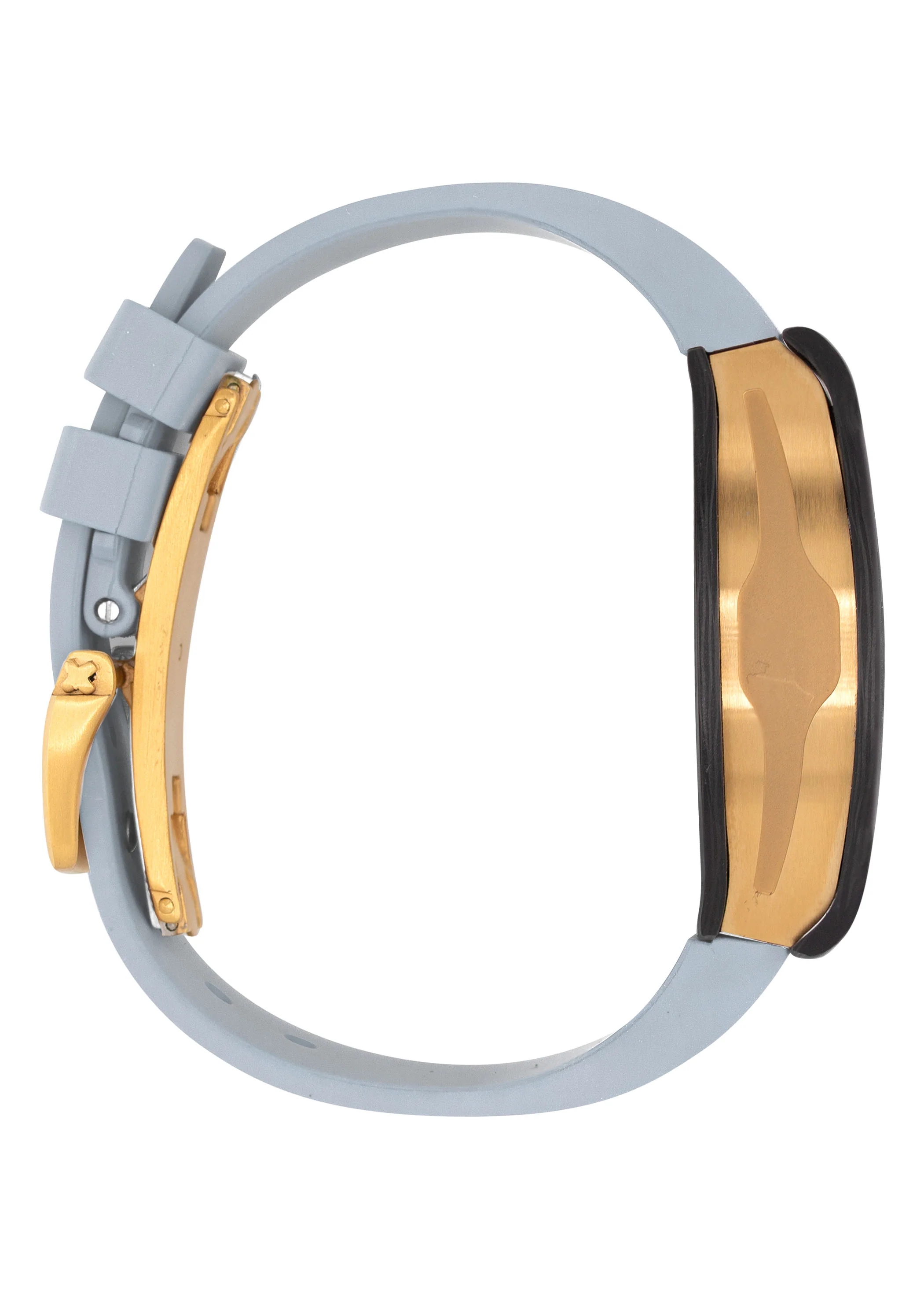 Frost NYC Mens Watch - Automatic Skeleton Carbon Fiber Sport Gold Watch | FRST-01-CFY| Gray - Image 3