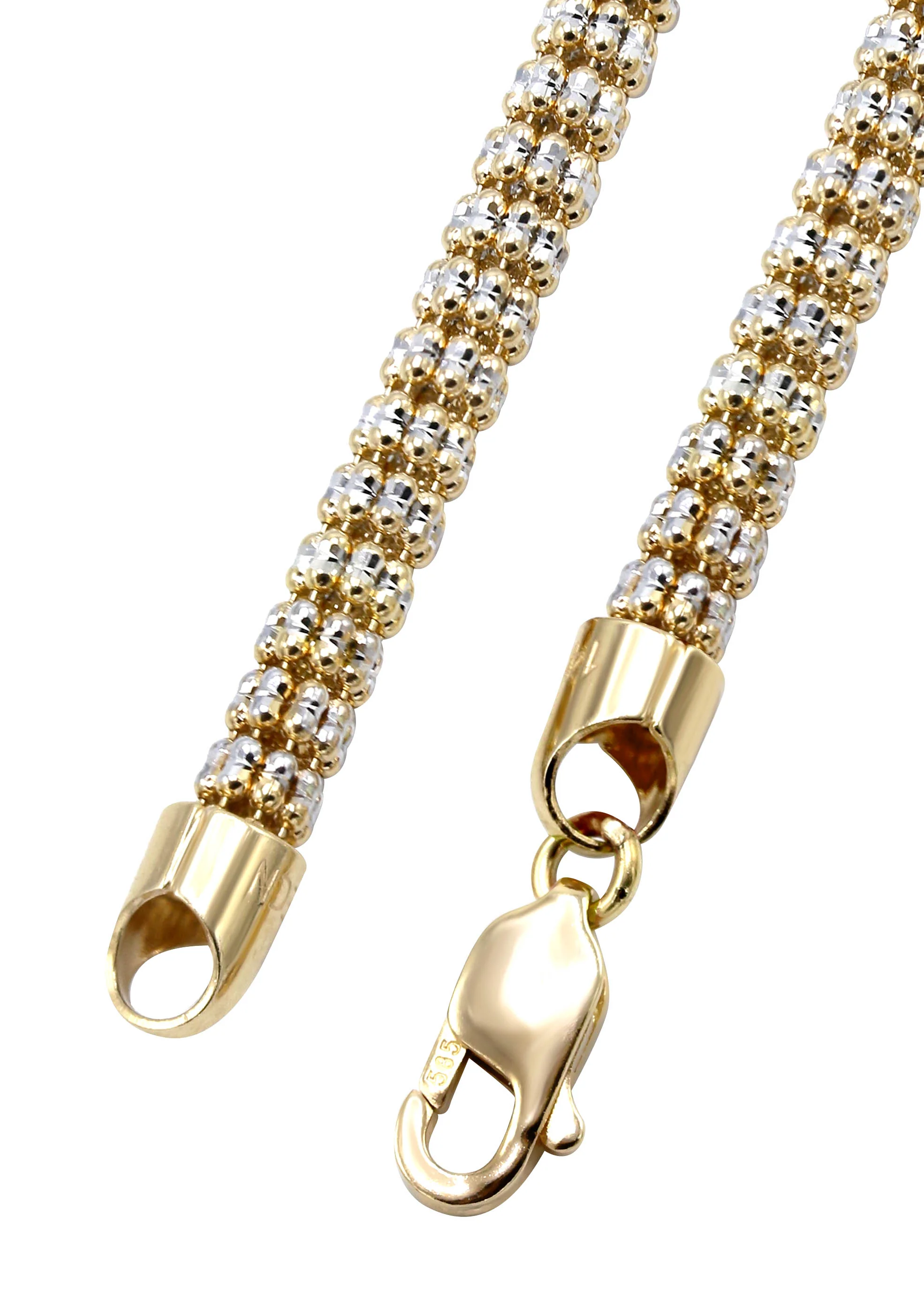 Yellow Gold Chain - Mens Ice Chain 10K/14K Yellow Gold - Image 2