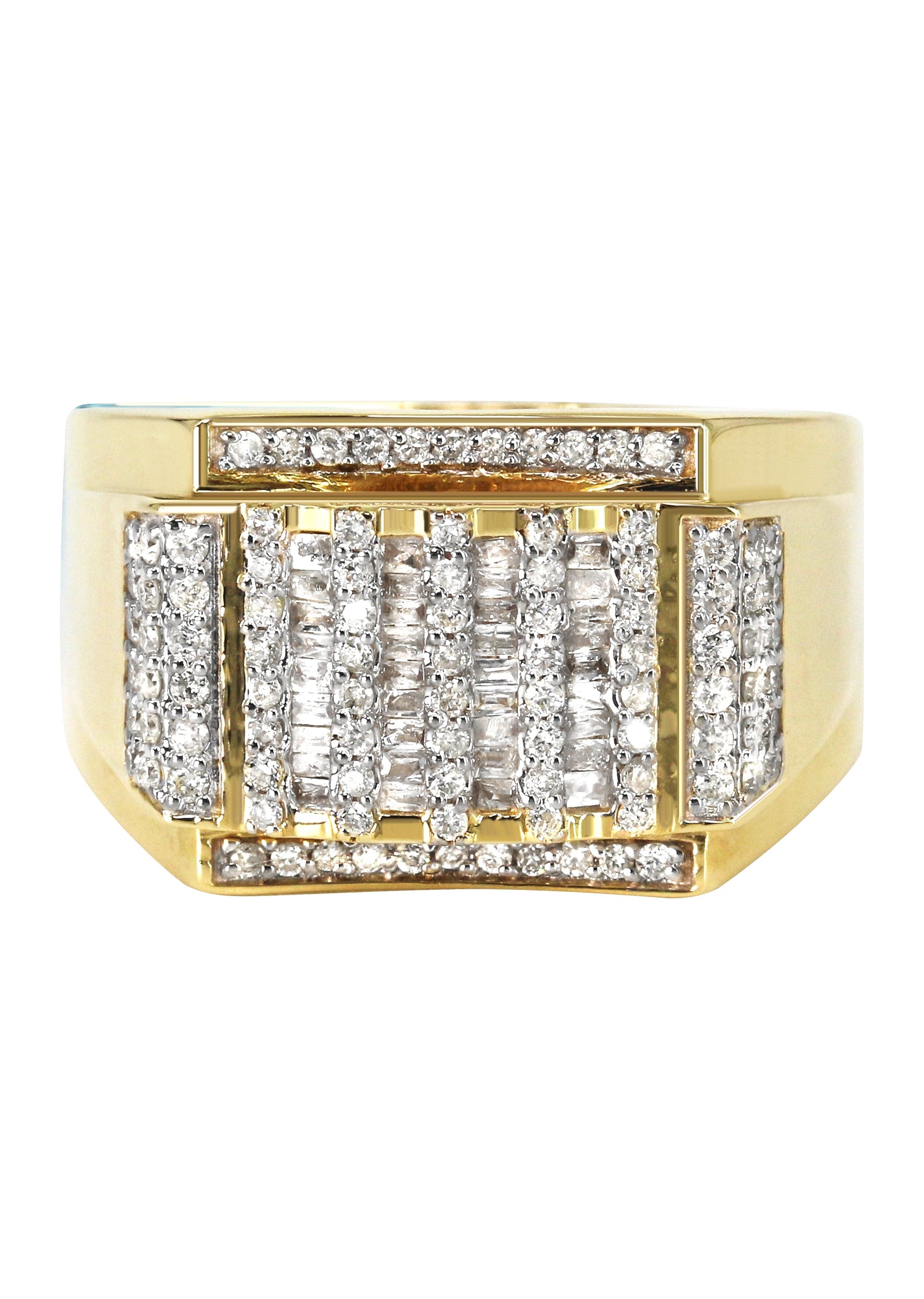 Mens Diamond Ring | 0.94 Carats | 10 Grams