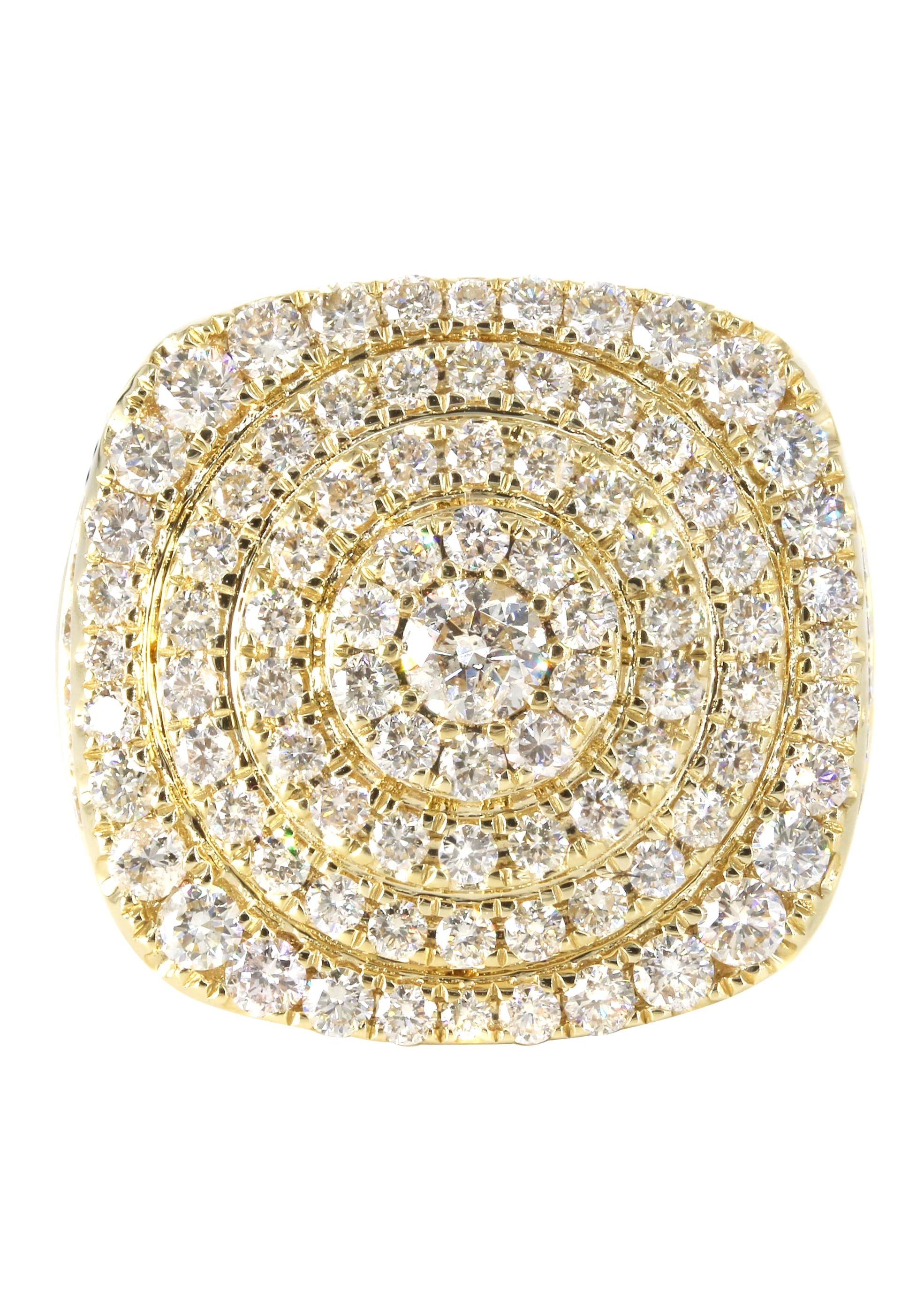 Mens Diamond Pinky Ring  | 3.9 Carats | 12 Grams
