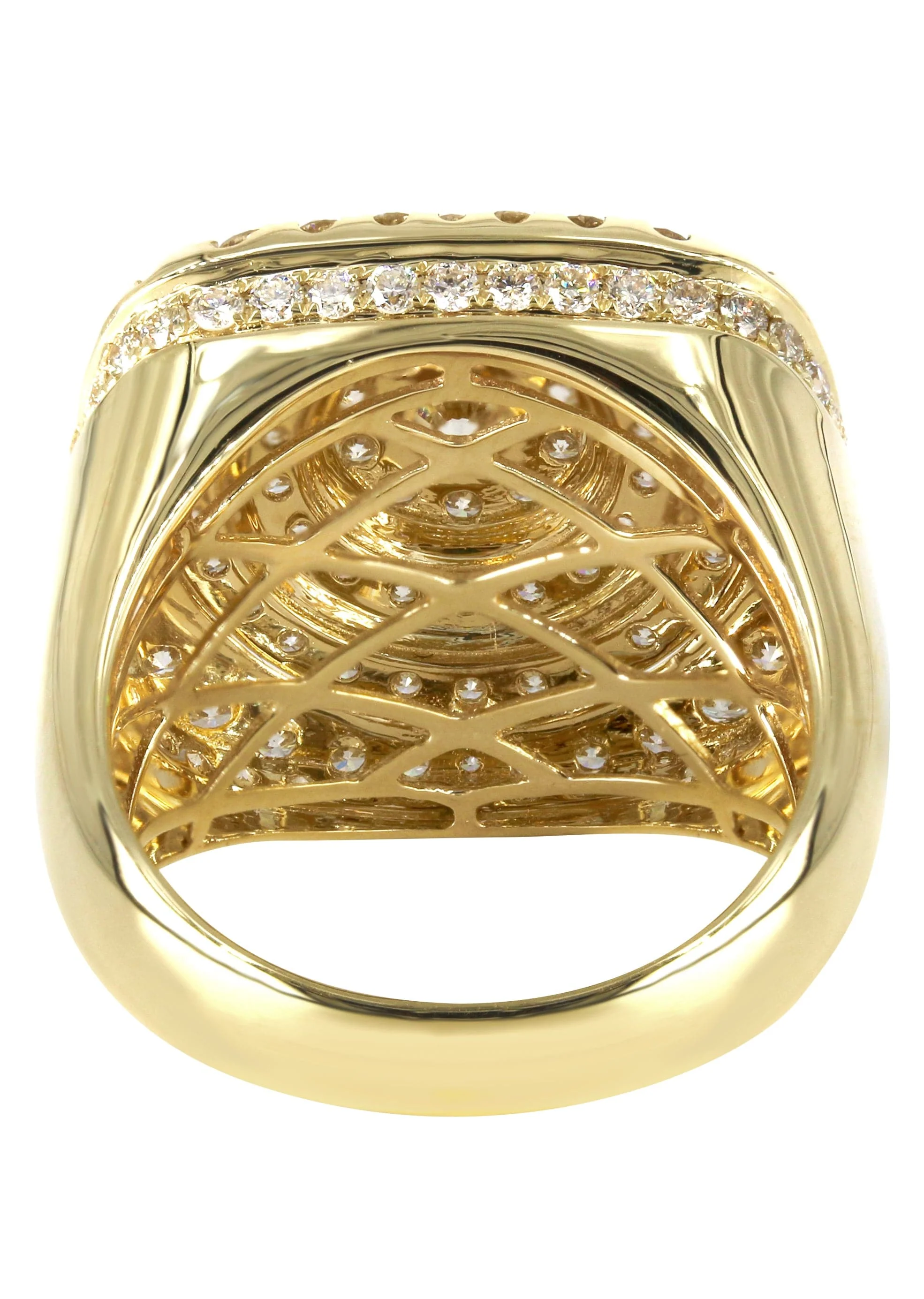 Mens Diamond Pinky Ring  | 3.9 Carats | 12 Grams - Image 3
