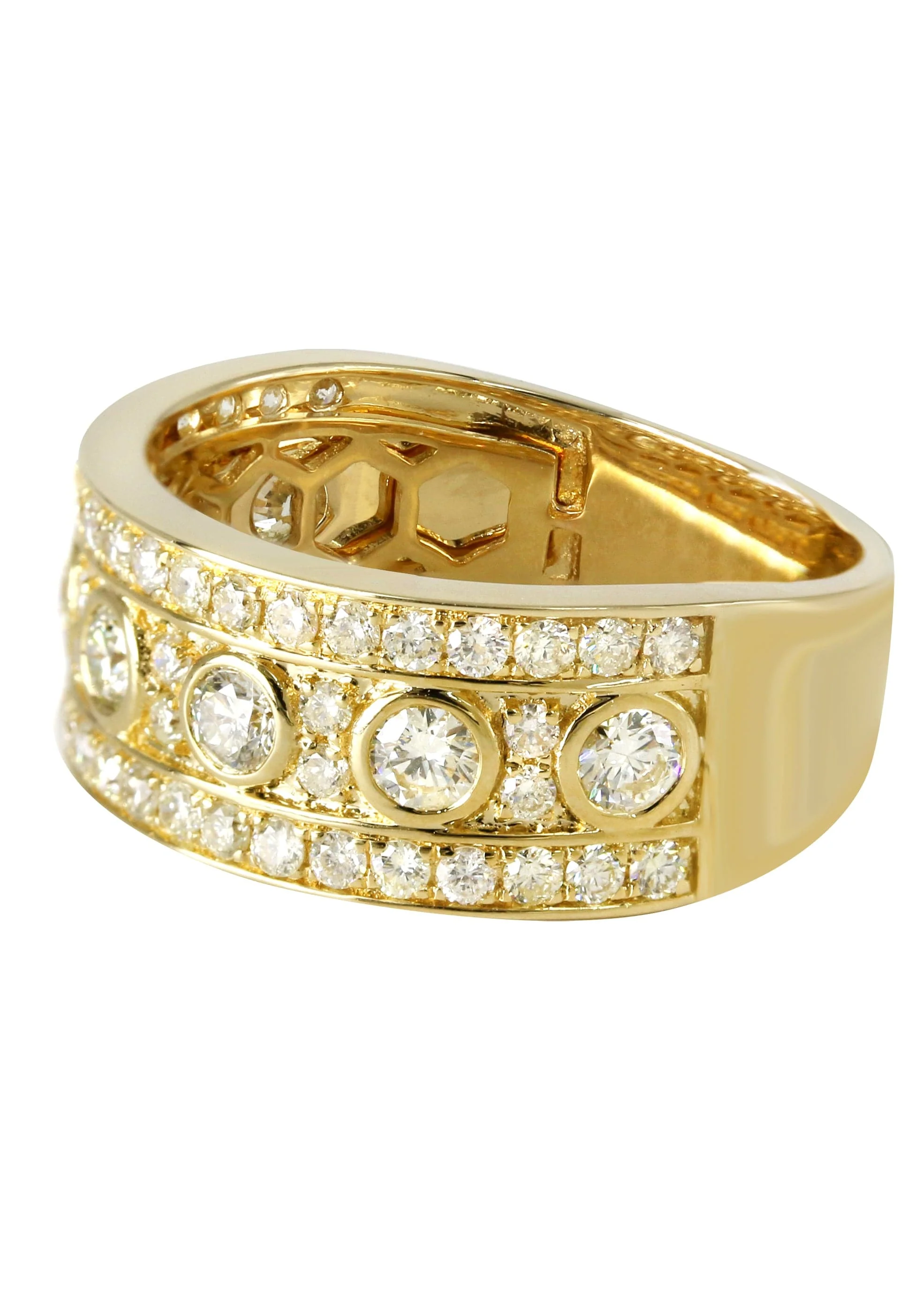 Mens Diamond Pinky Ring  | 1.89 Carats | 6.6 Grams - Image 2