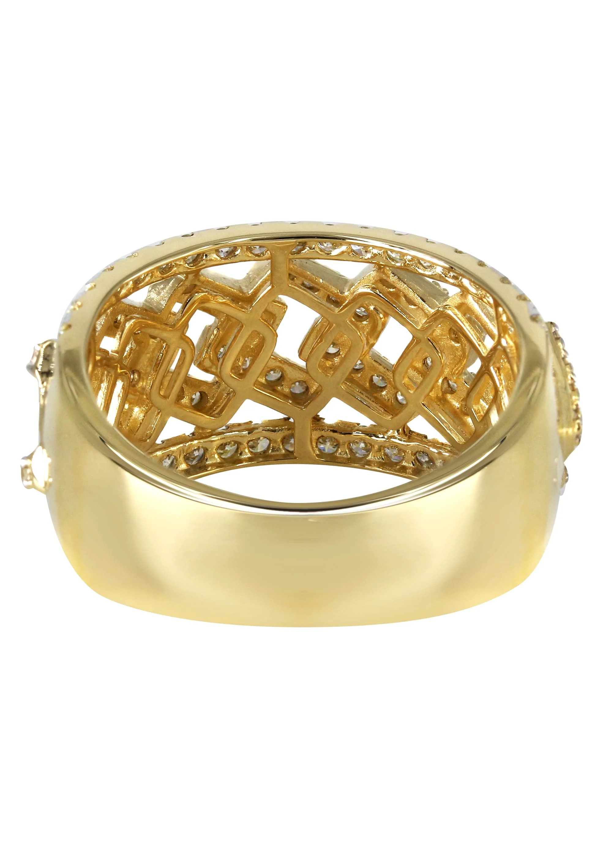 Mens Miami Cuban Diamond Pinky Ring Ring | 1.46 Carats | 9.6 Grams - Image 3