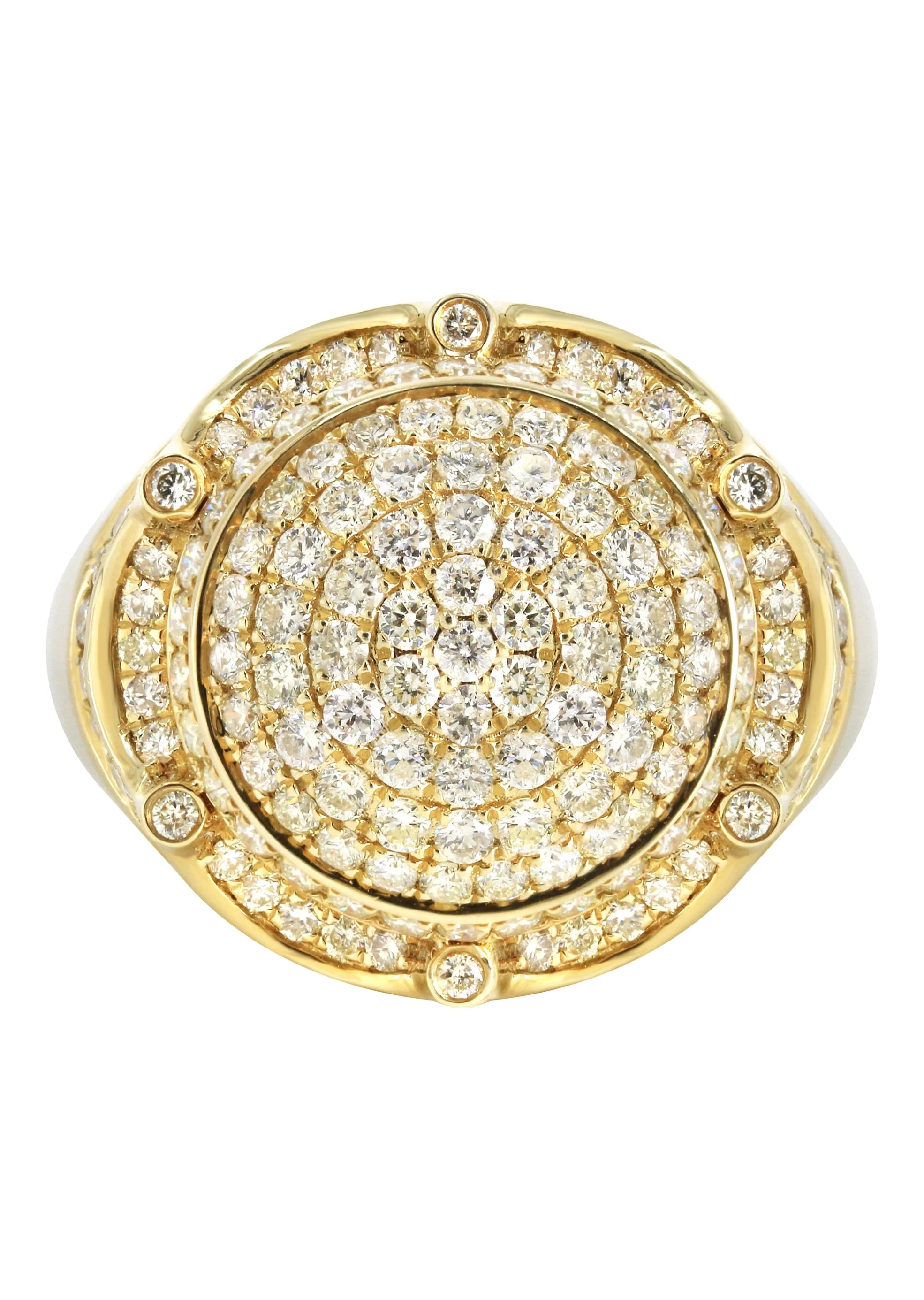 Mens Diamond Pinky Ring | 2.8 Carats | 9.5 Grams