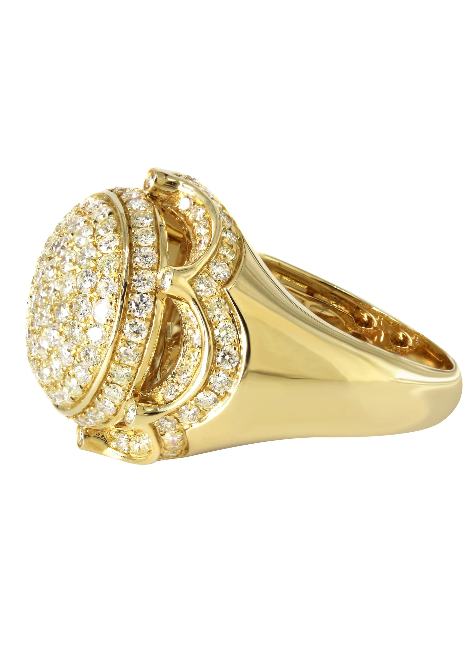 Mens Diamond Pinky Ring | 2.8 Carats | 9.5 Grams - Image 2