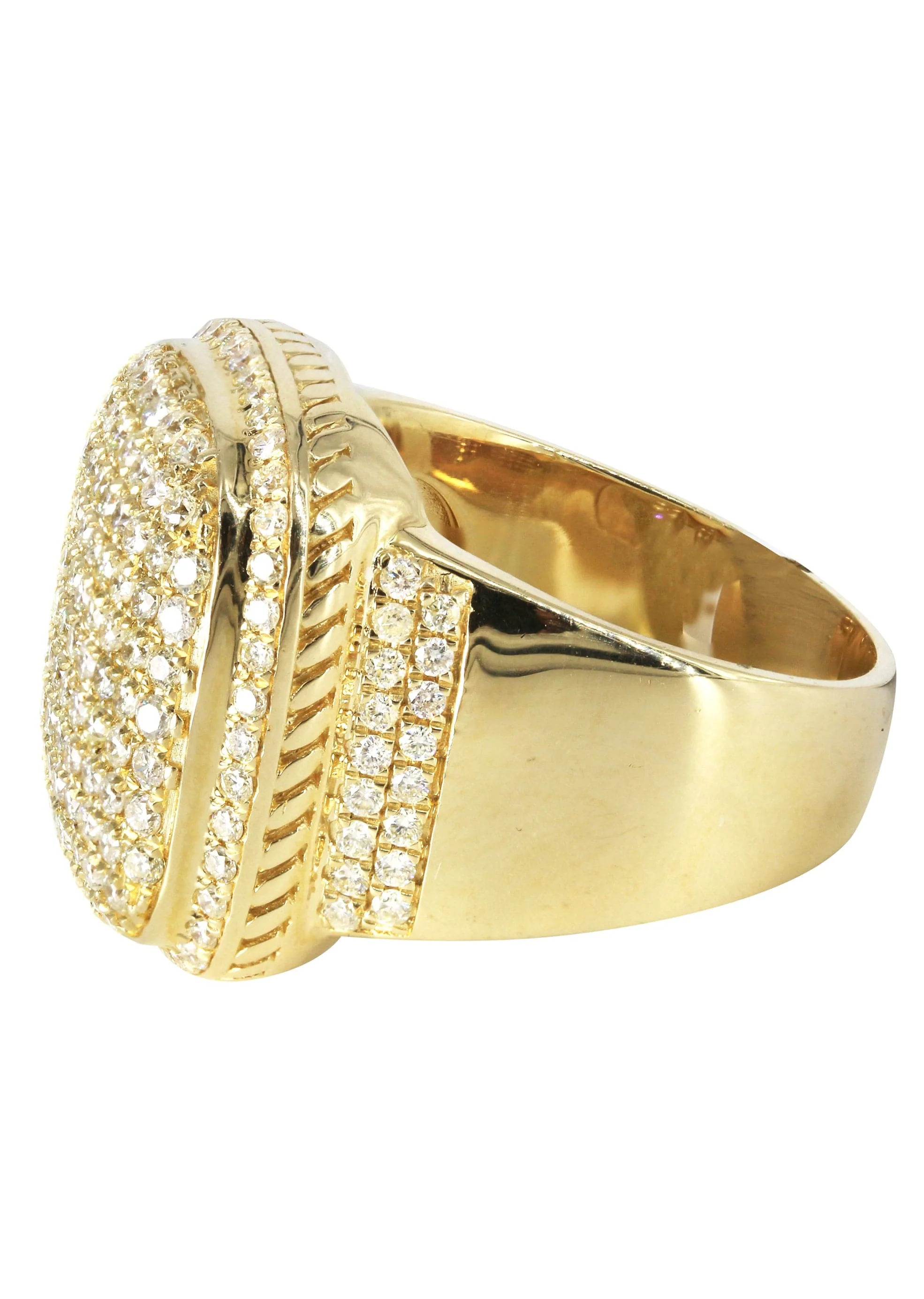Mens Diamond Pinky Ring | 2.56 Carats | 14.9 Grams - Image 2