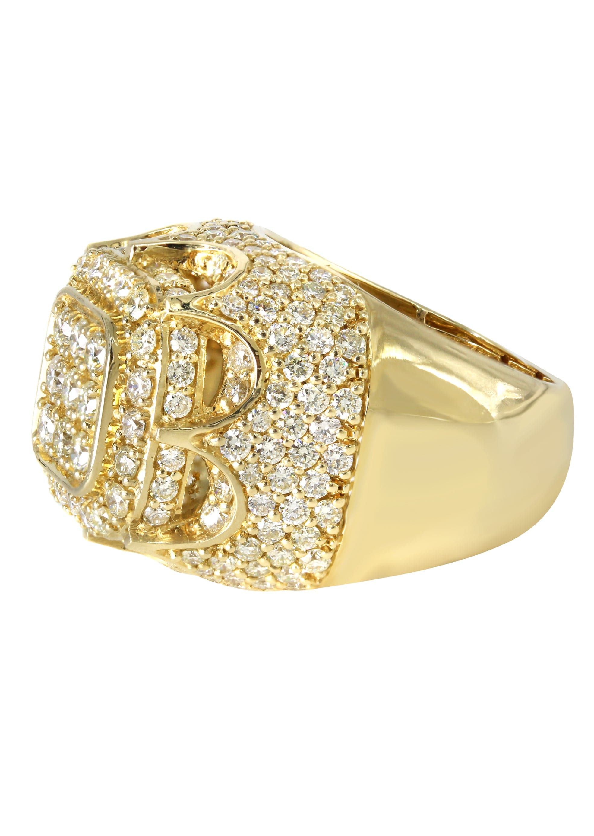 Mens Diamond Pinky Ring  | 5.51 Carats | 17.6 Grams - Image 2