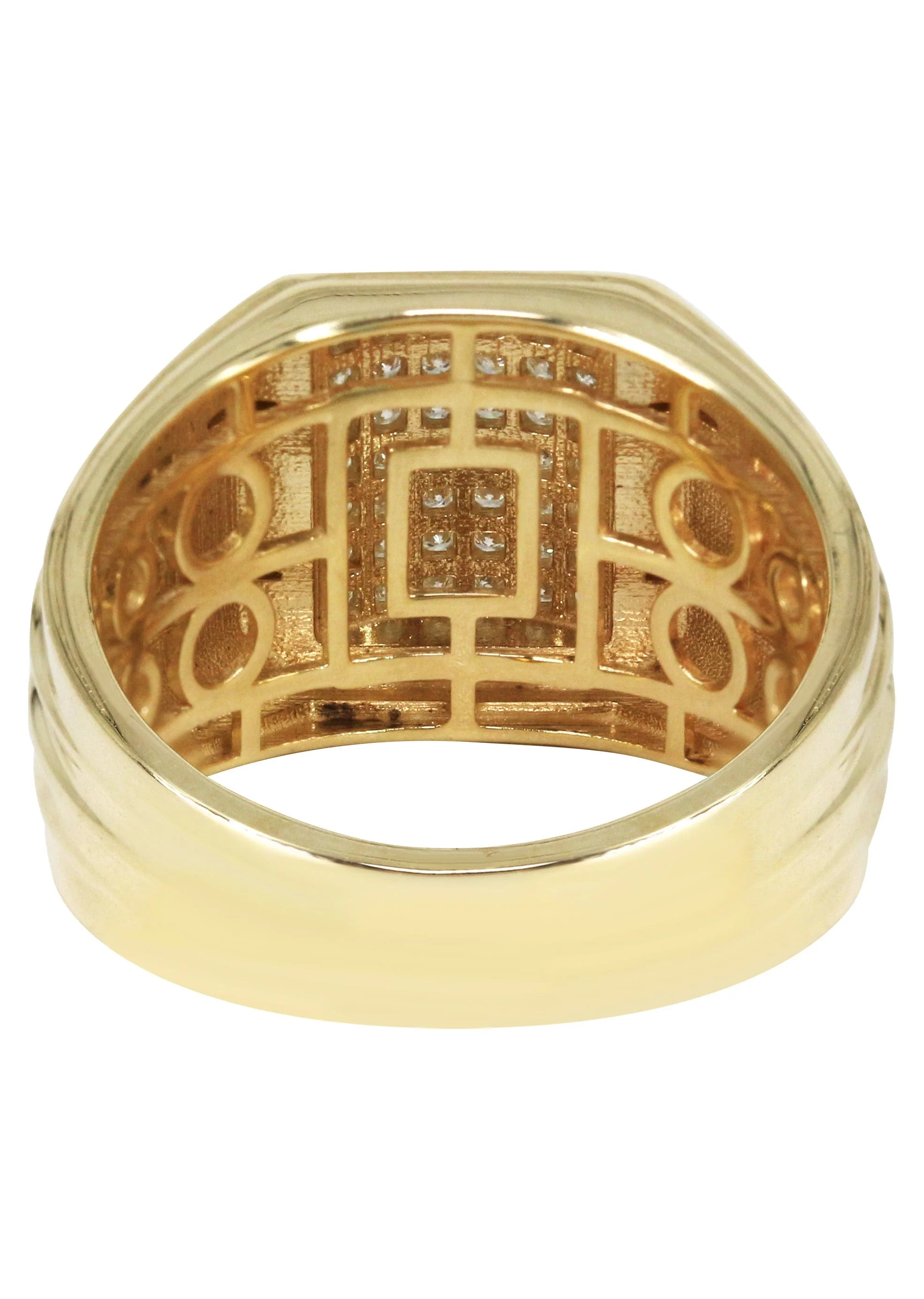 Mens Diamond  Ring | 0.47 Carats | 9.1 Grams - Image 3