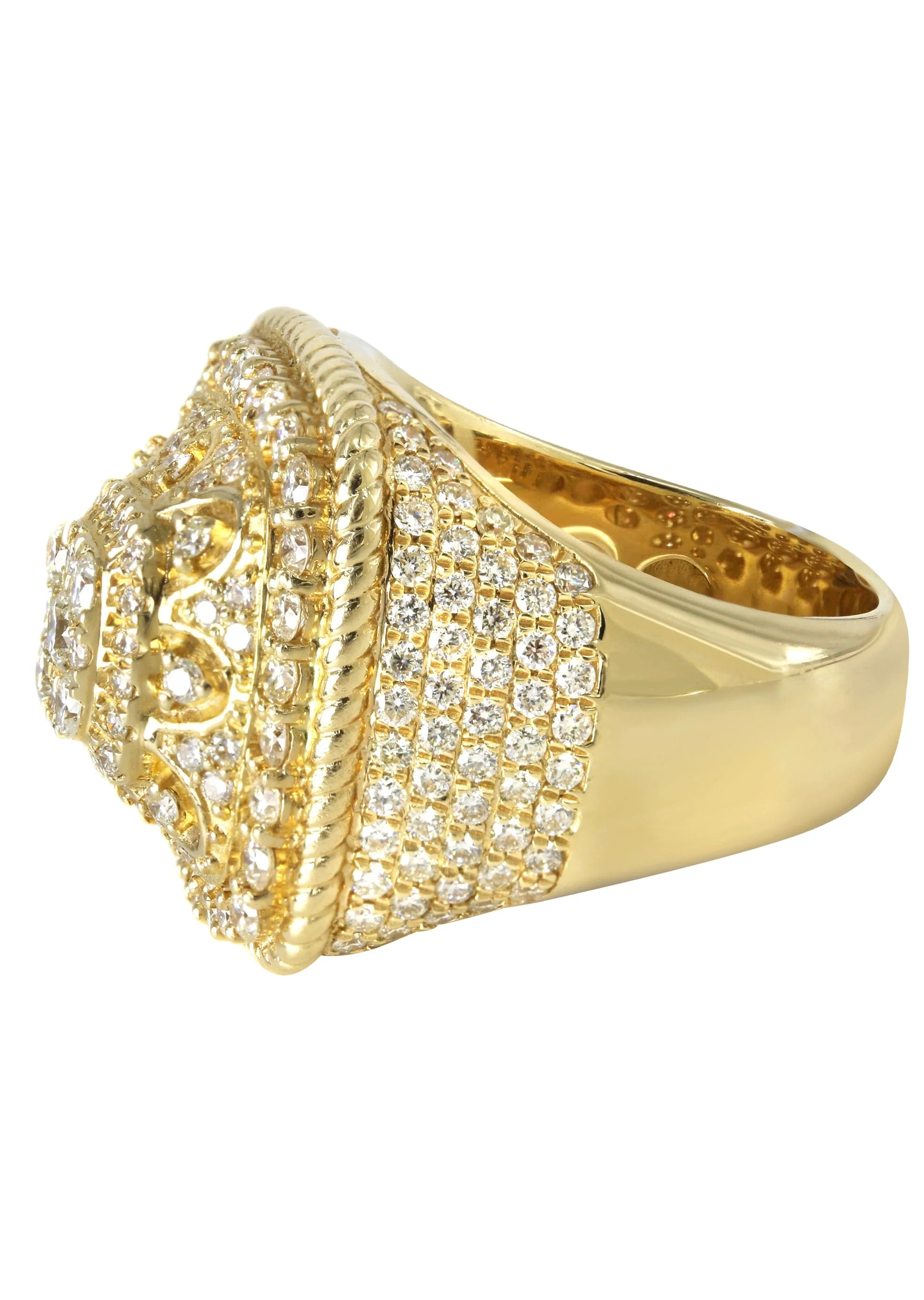 Mens Diamond Pinky Ring | 4.93 Carats | 21.7 Grams - Image 2