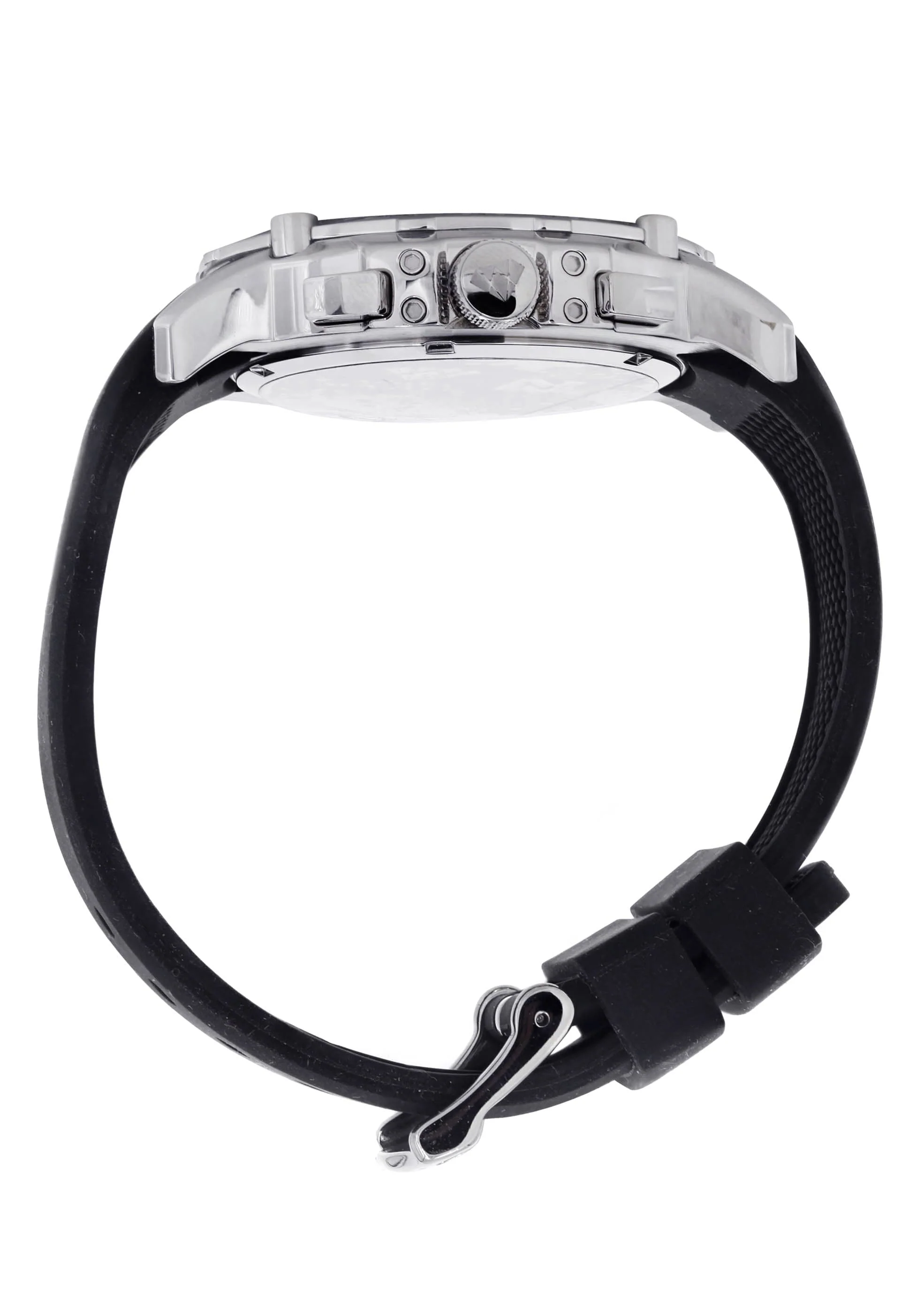 Mens White Gold Tone Diamond Watch | Appx. 1.6 Carats - Image 2