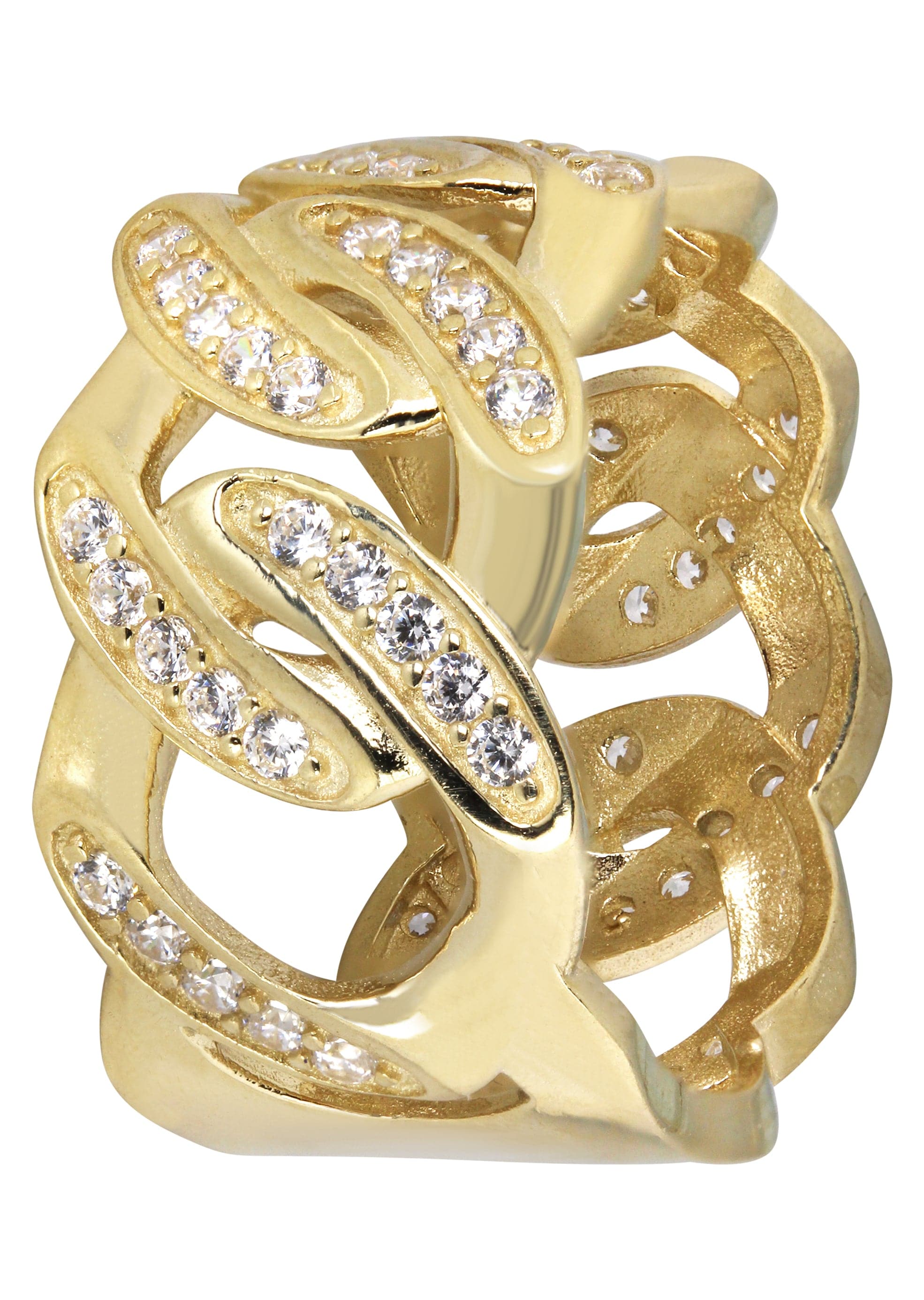 10K Cuban Gold Ring For Men - Mens Pinky Ring   | 7.3 Grams - Image 2