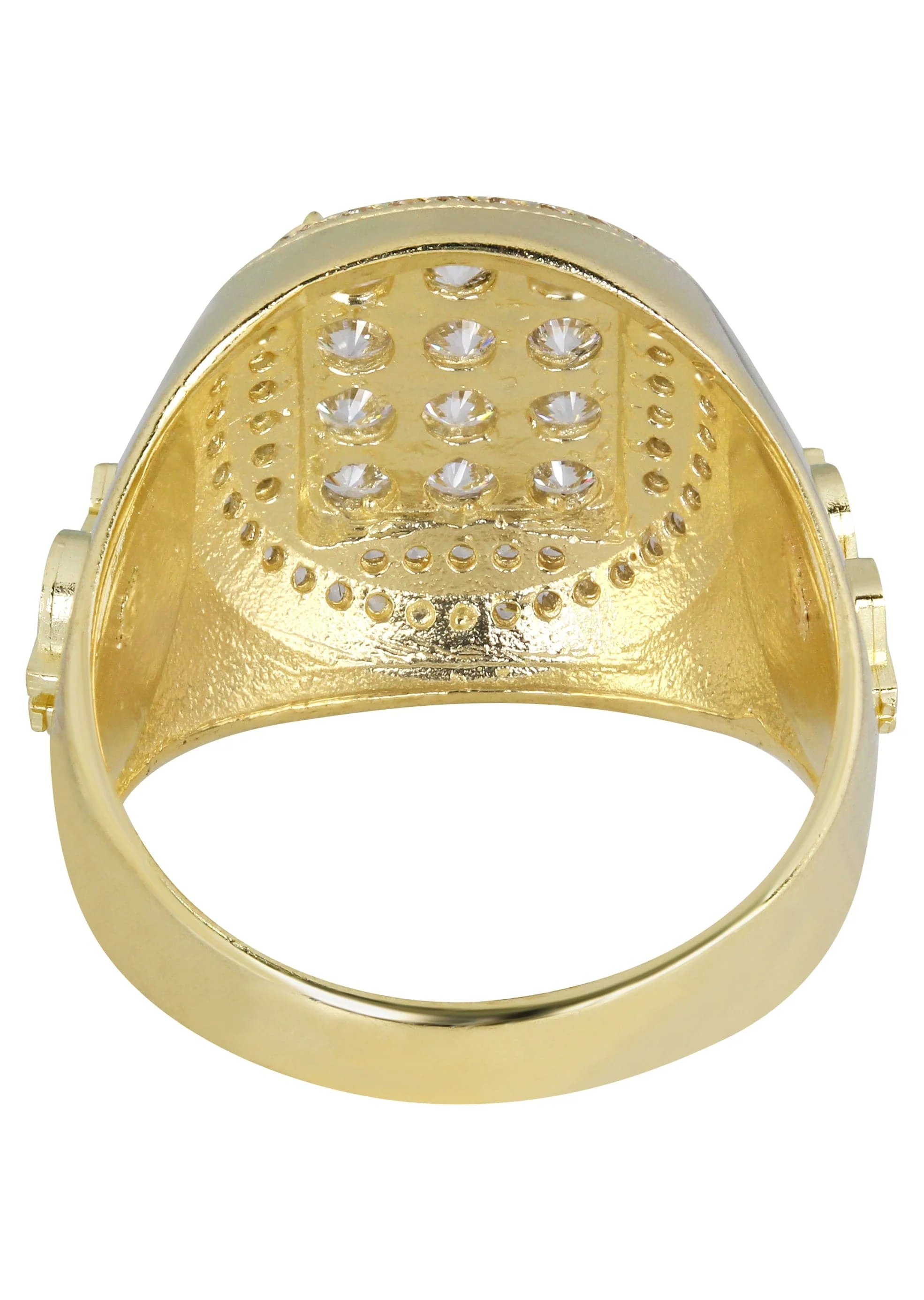 10K Gold Ring For Men - Mens Pinky Ring   | 8.1 Grams - Image 3