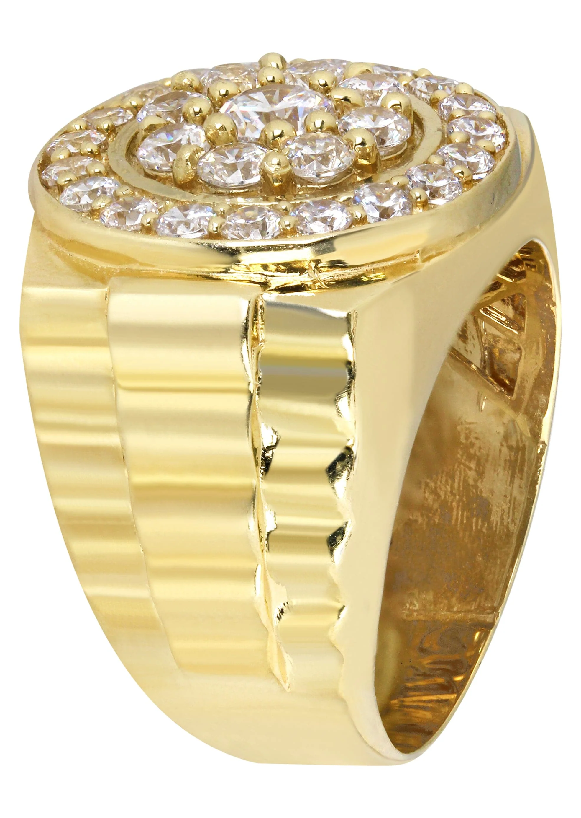 10K Gold Ring For Men - Mens Pinky Ring | 10.9 Grams - Image 2