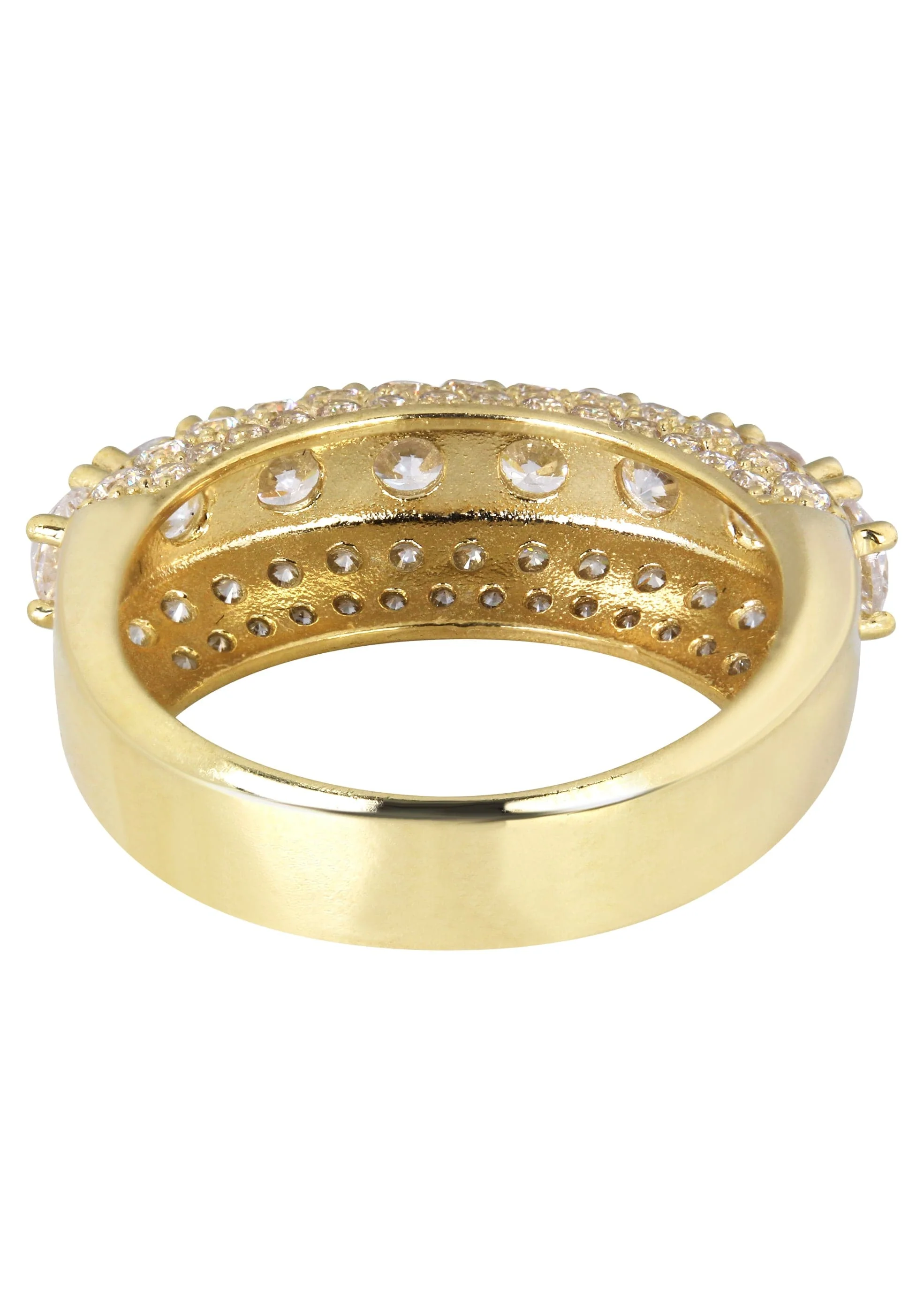 10K Wedding Band Gold Ring For Men - Mens Pinky Ring   | 7.4 Grams - Image 3