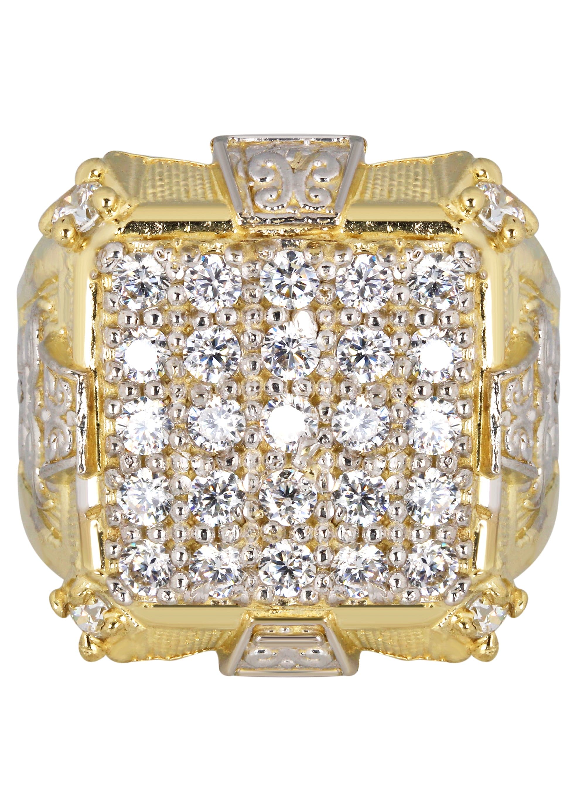 10K Gold Ring For Men - Mens Pinky Ring | 7.3 Grams