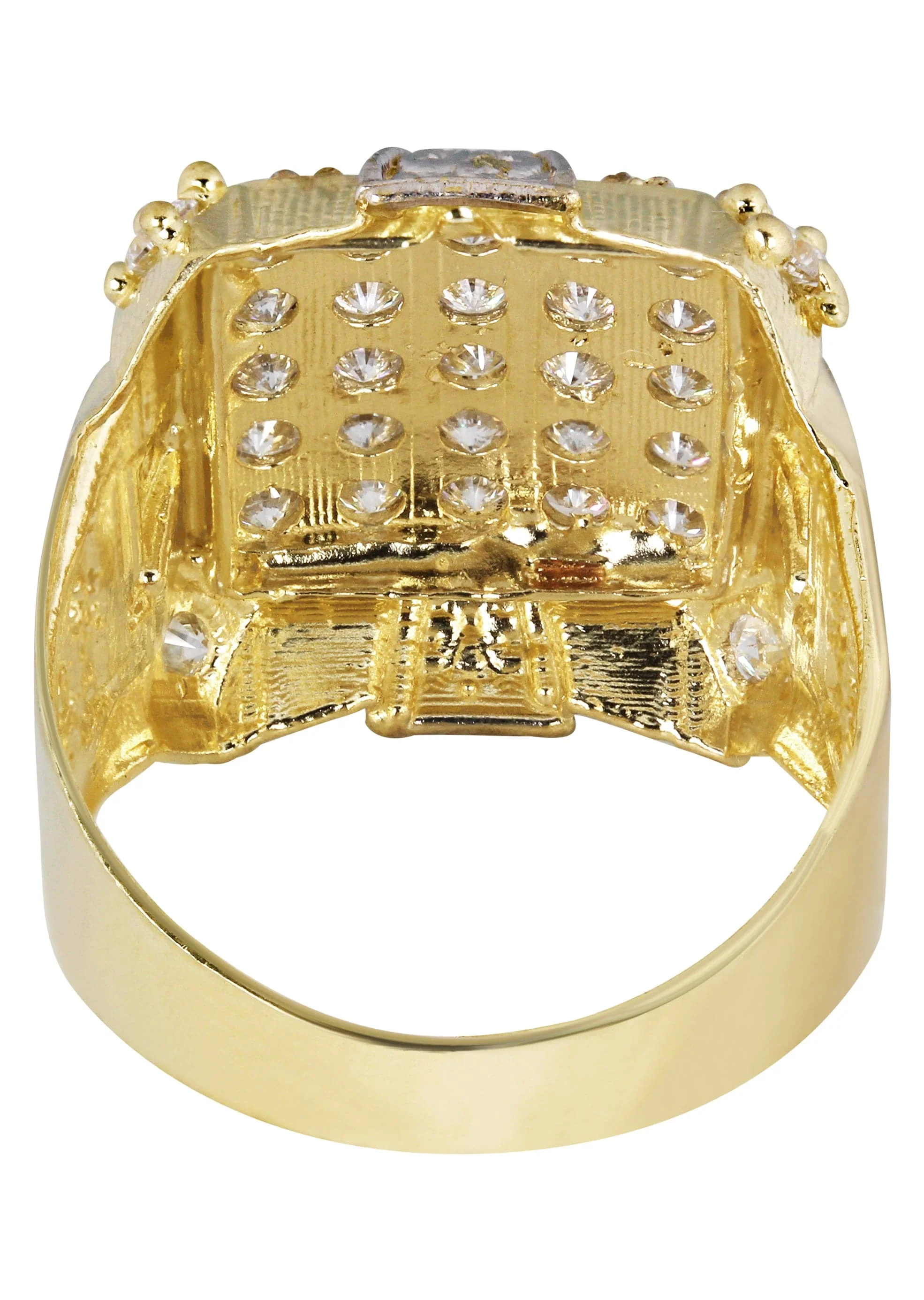 10K Gold Ring For Men - Mens Pinky Ring | 7.3 Grams - Image 3