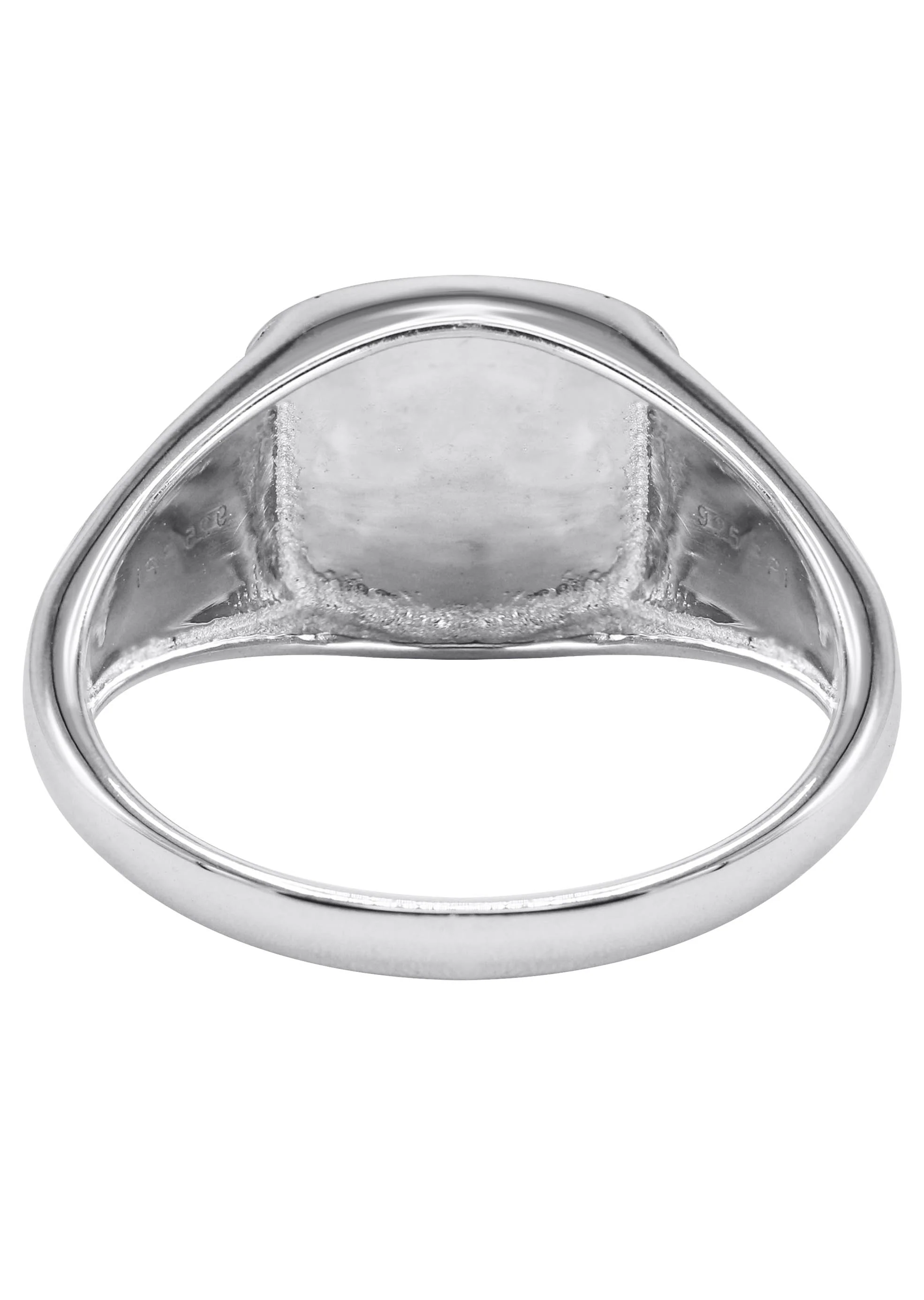 Mens Silver Onyx Signet Ring | Appx 5.3 Grams - Image 3