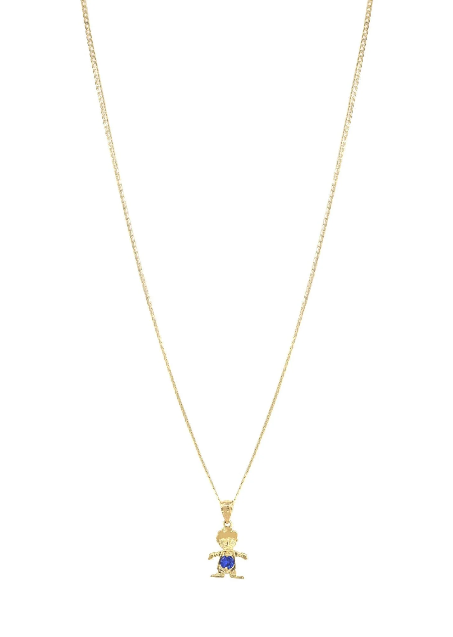 10K Yellow Gold Necklace & Cz Children Necklace | Appx. 5.8 Grams - Image 5