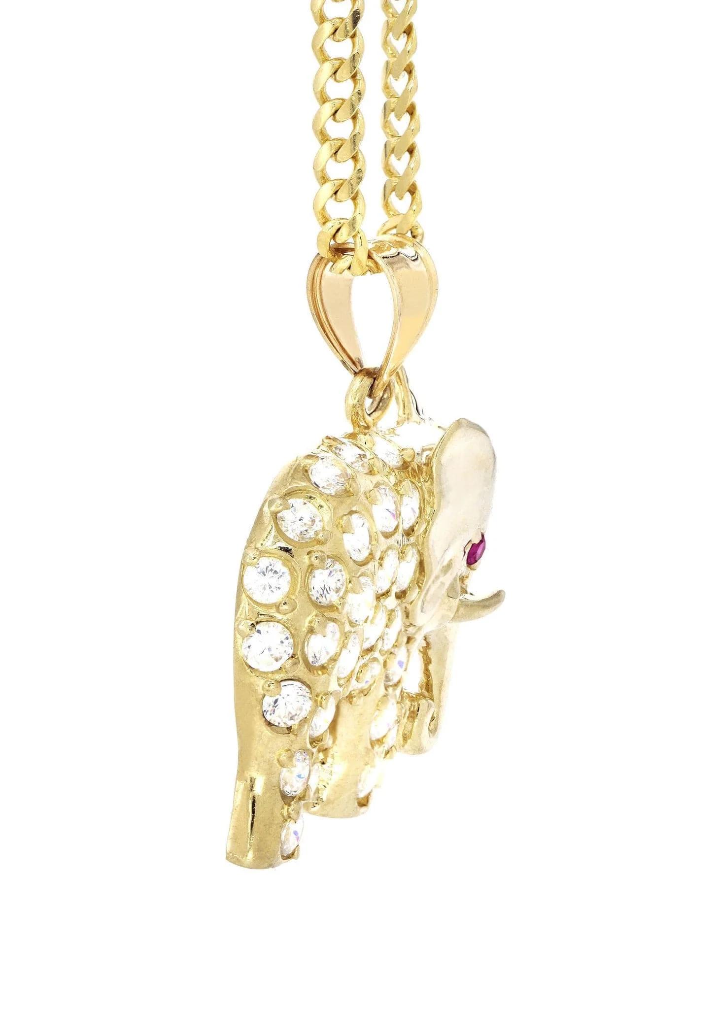 10K Yellow Gold Elephant | Appx. 20.1 Grams - Image 4