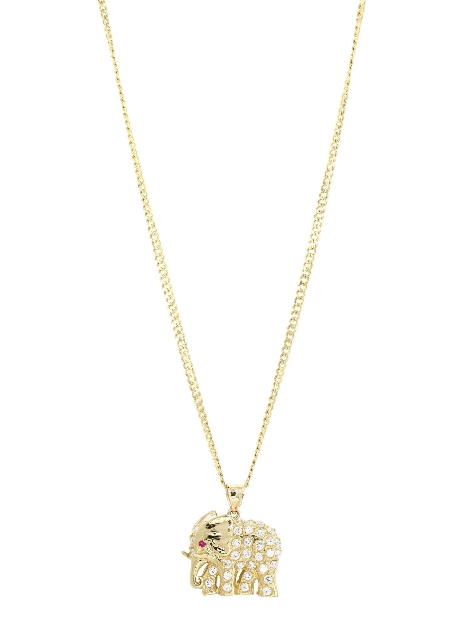 10K Yellow Gold Elephant | Appx. 20.1 Grams - Image 5