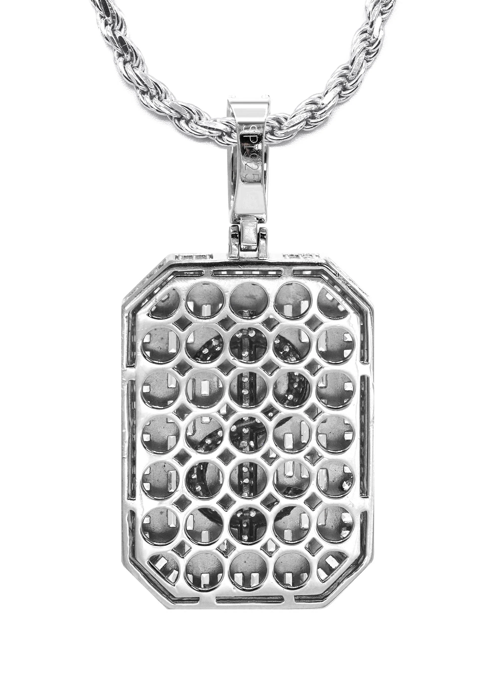 Silver Money Sign Necklace | 41 Grams - Image 3