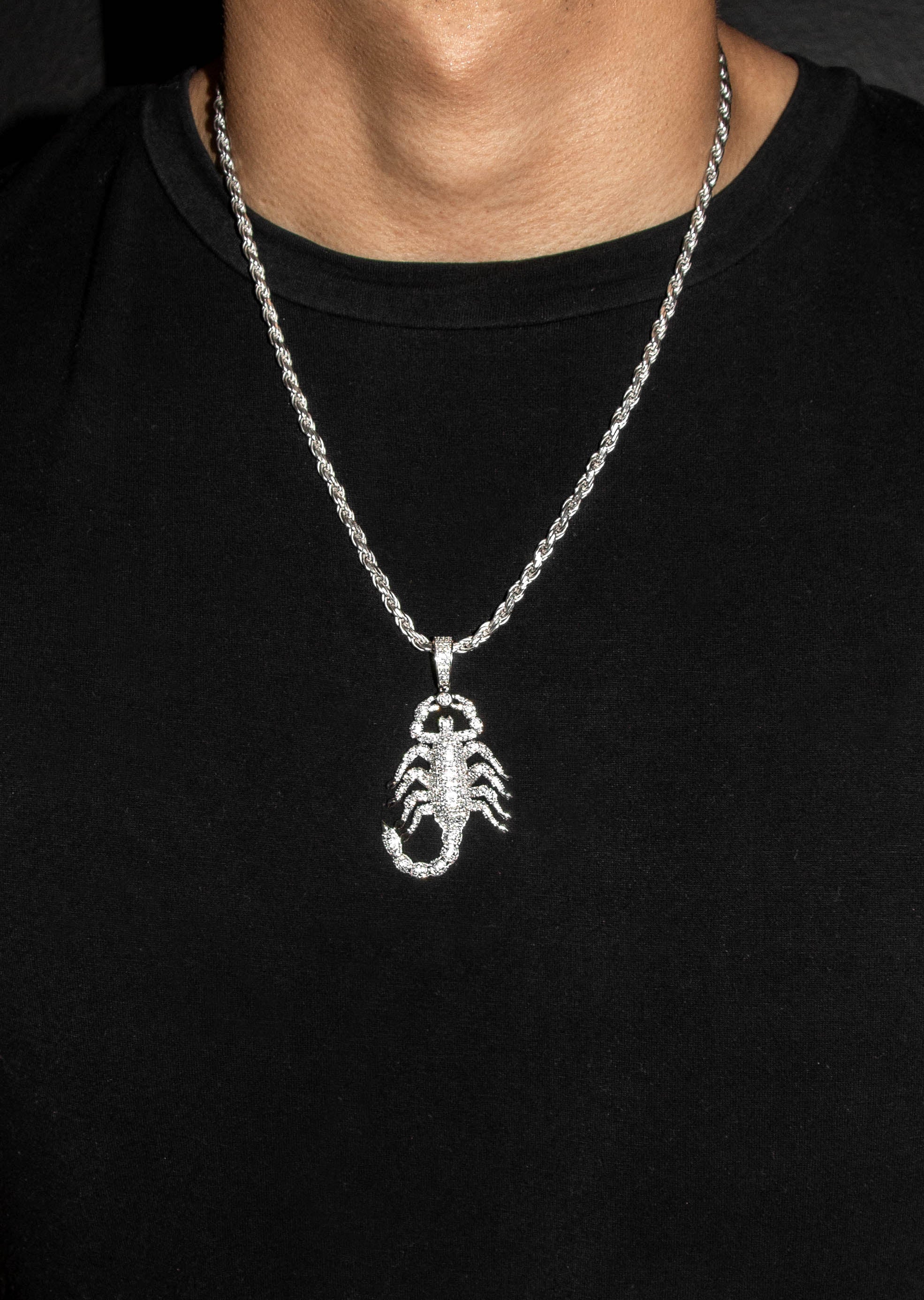 Silver Scorpion Necklace | 33 Grams - Image 5