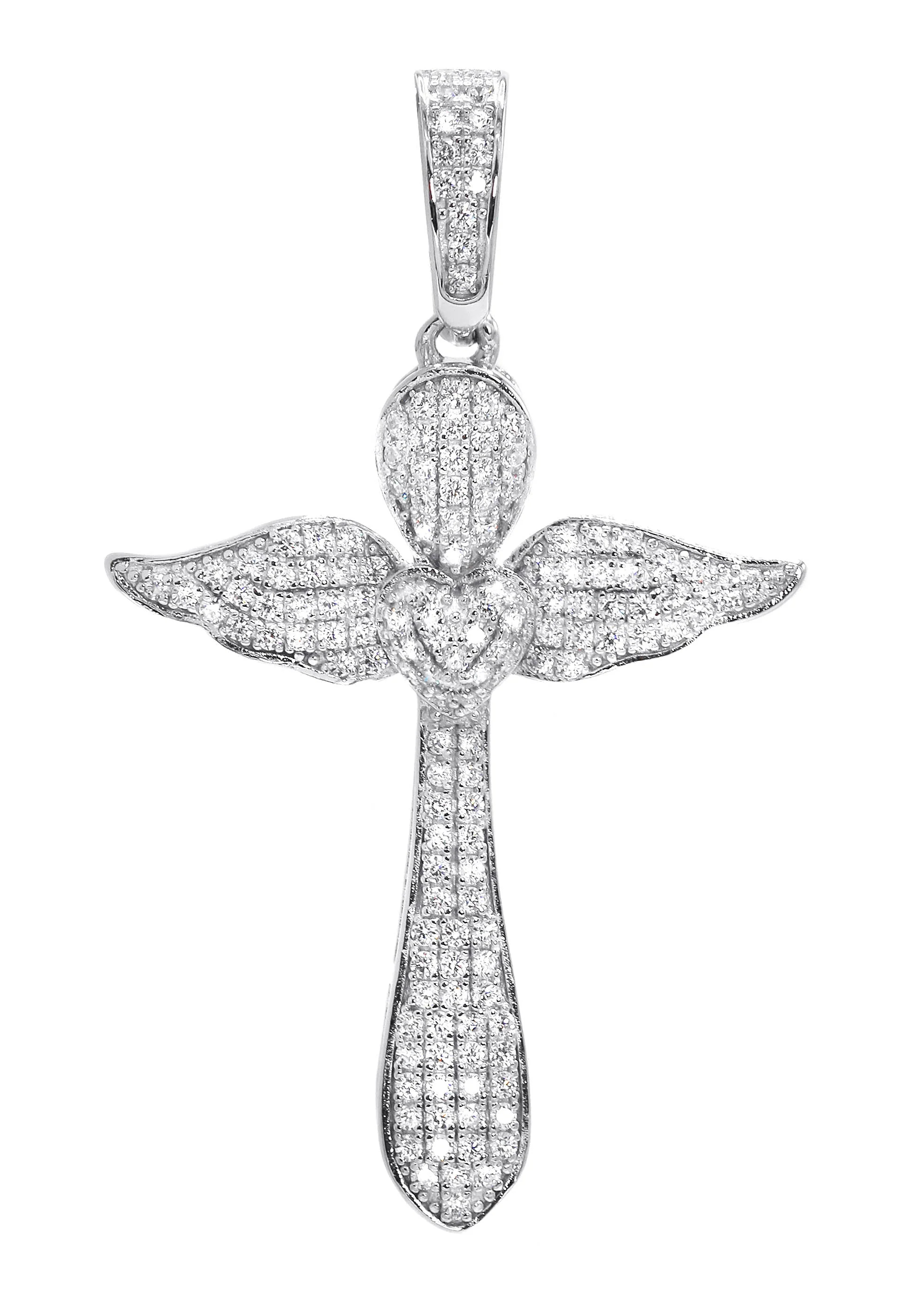 Silver Pendant - Silver Cross Pendant | Appx 4.5 Grams
