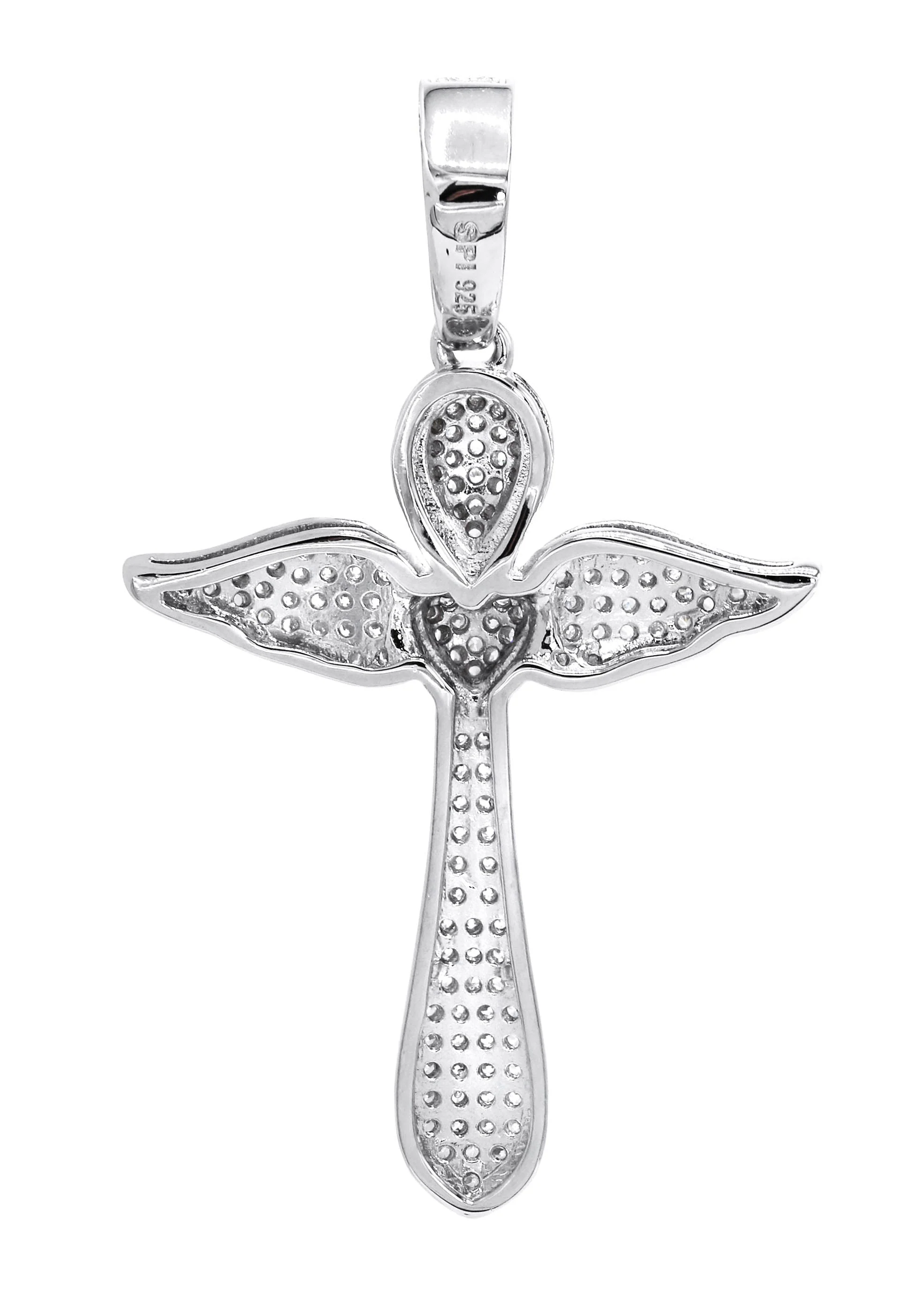 Silver Pendant - Silver Cross Pendant | Appx 4.5 Grams - Image 3