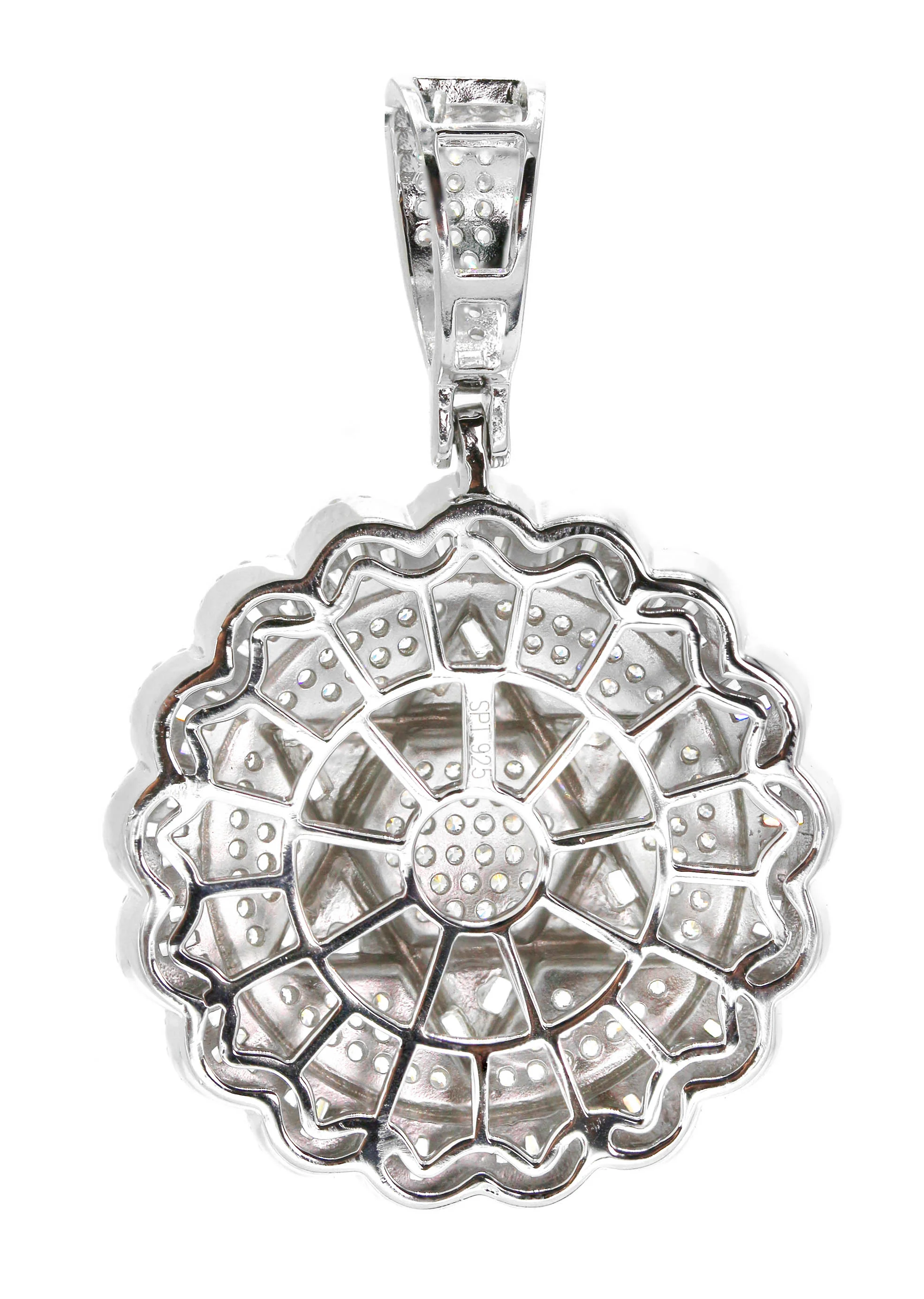 Silver Pendant - Silver Star of David Pendant | Appx 16.3 Grams - Image 3
