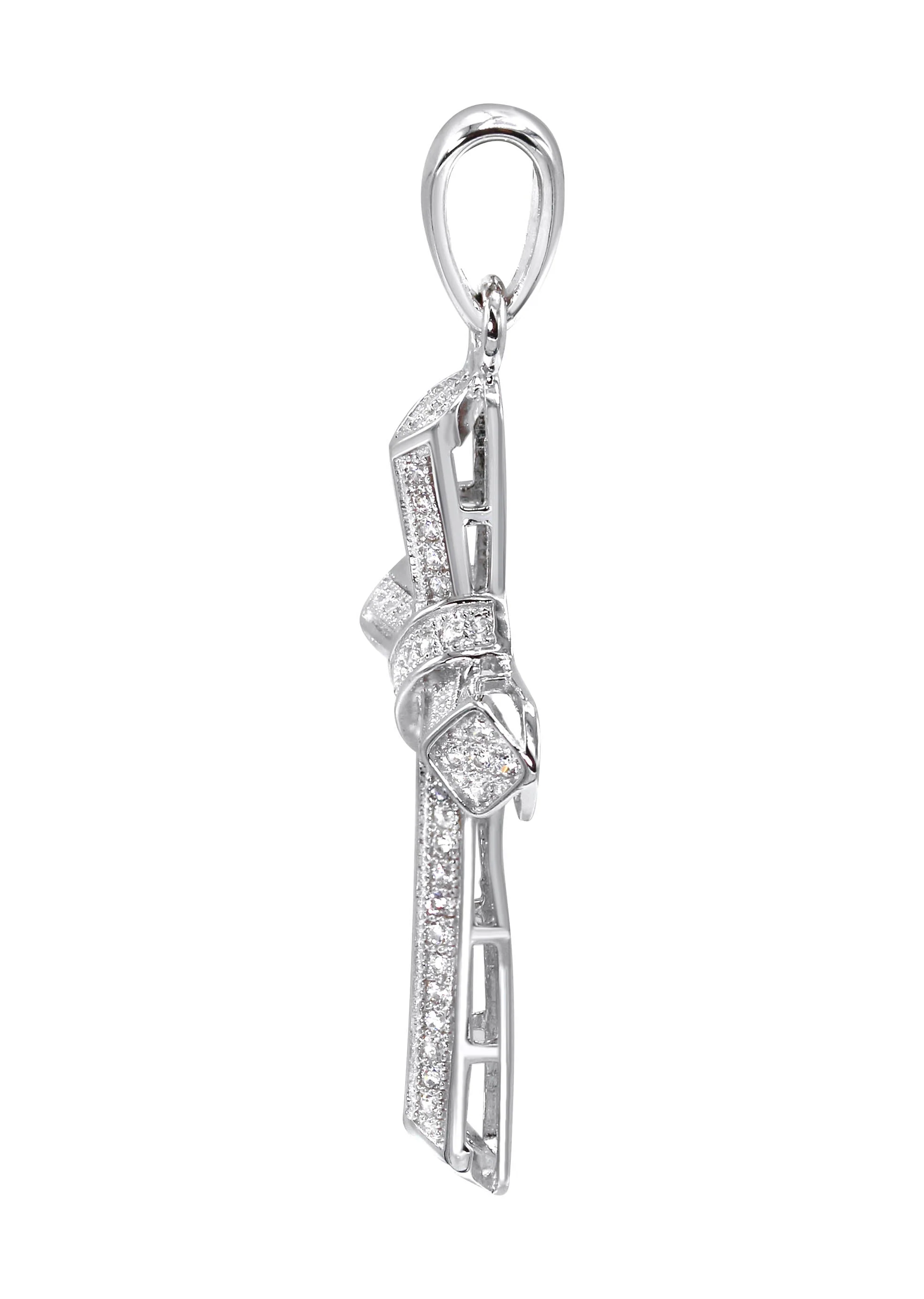 Silver Pendant - Silver Cross Pendant | Appx 3.4 Grams - Image 2