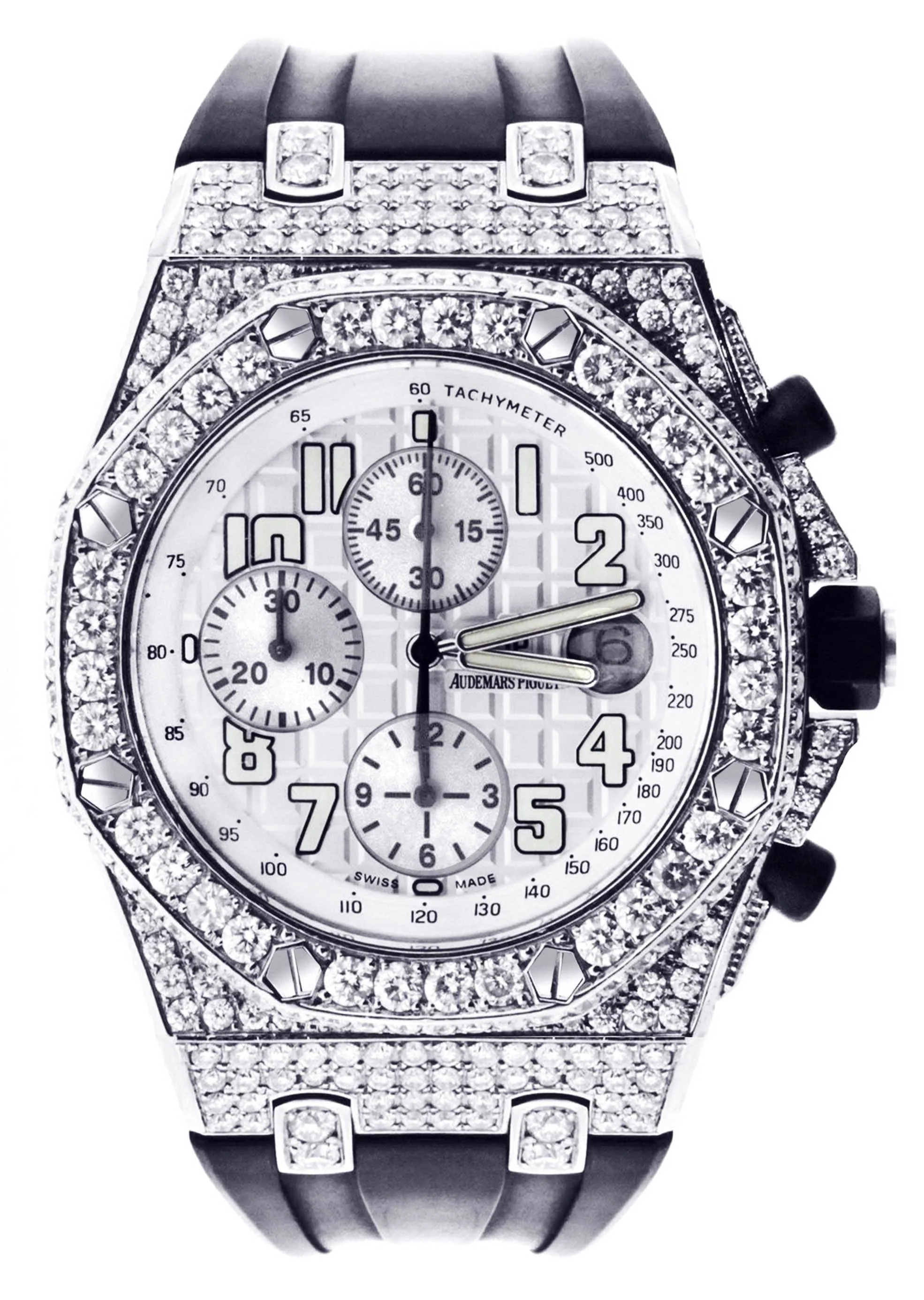 Diamond Audemars Piguet Royal Oak Offshore | Stainless Steel | 42 Mm