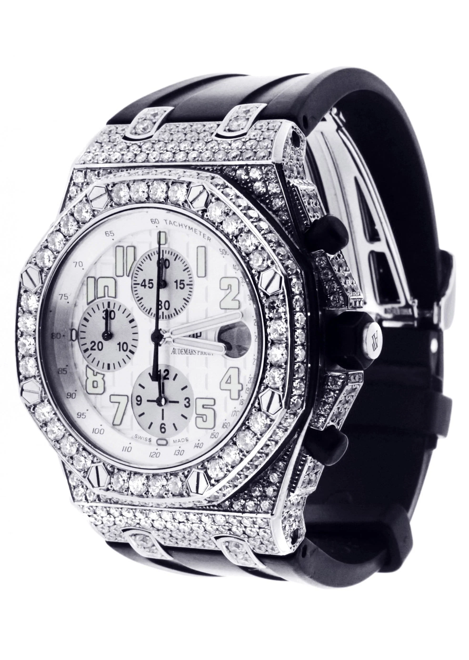 Diamond Audemars Piguet Royal Oak Offshore | Stainless Steel | 42 Mm - Image 3