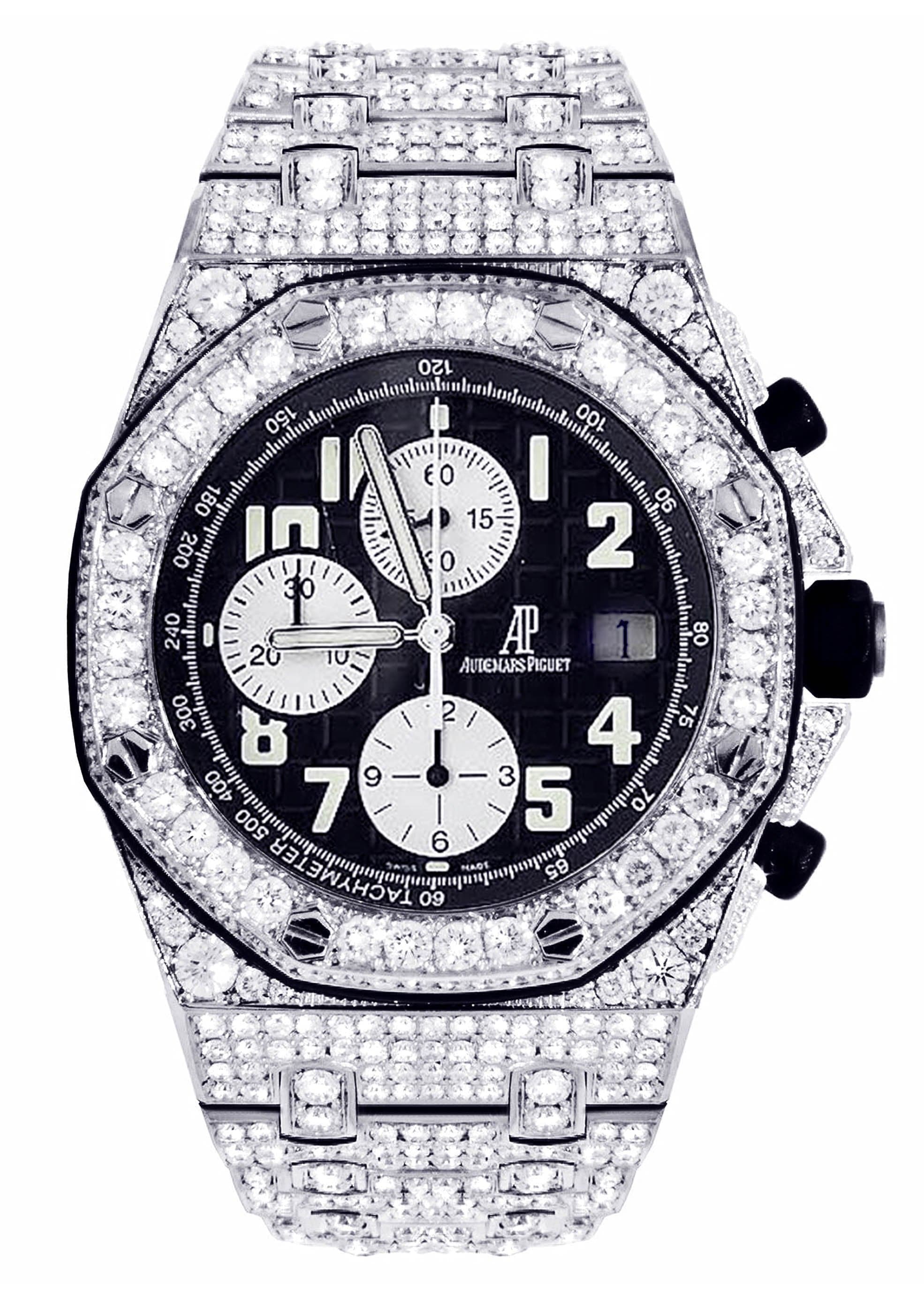 Diamond Audemars Piguet Royal Oak Offshore | Stainless Steel | 42 Mm