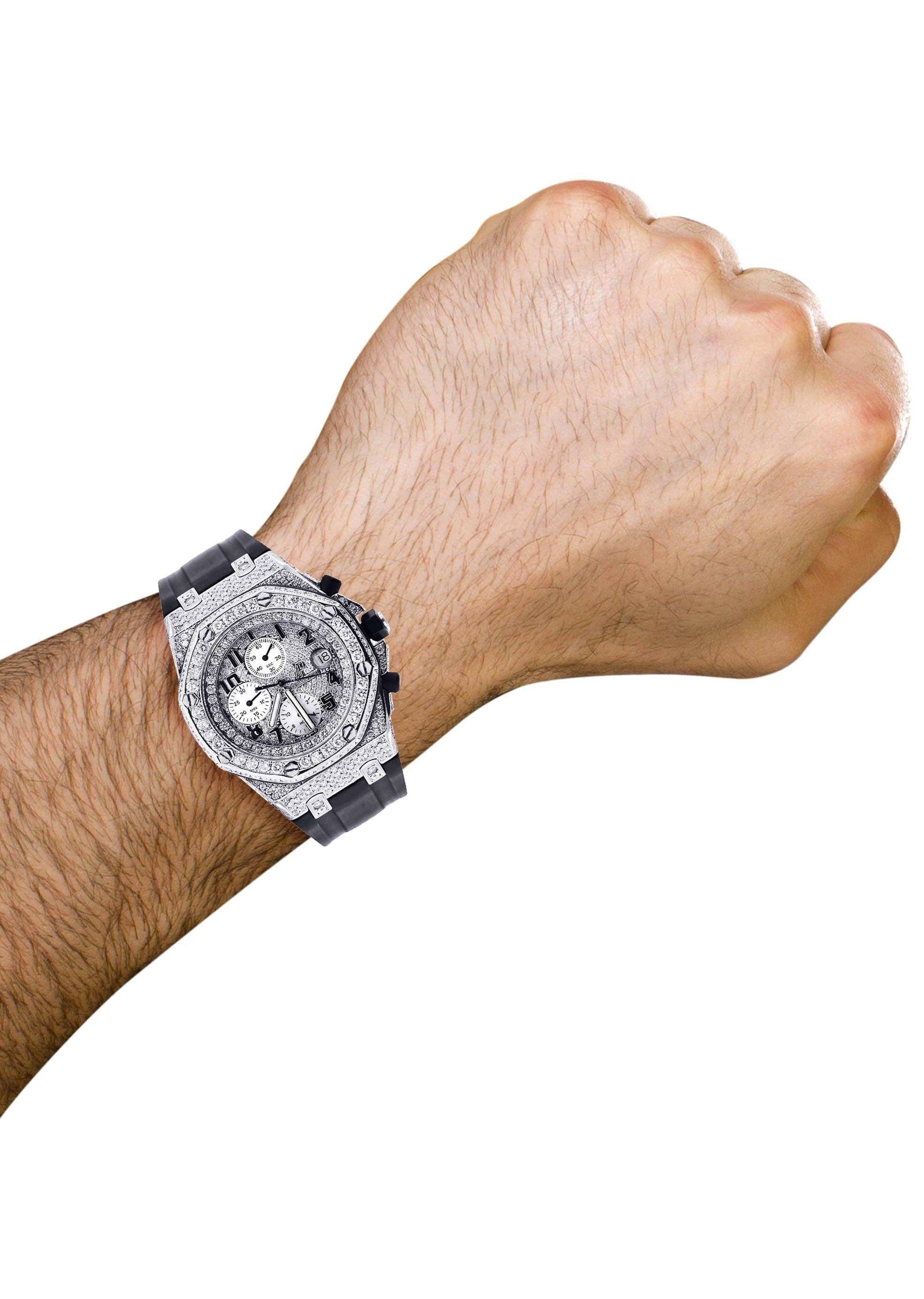 Diamond Audemars Piguet Royal Oak Offshore | Stainless Steel | 42 Mm - Image 5