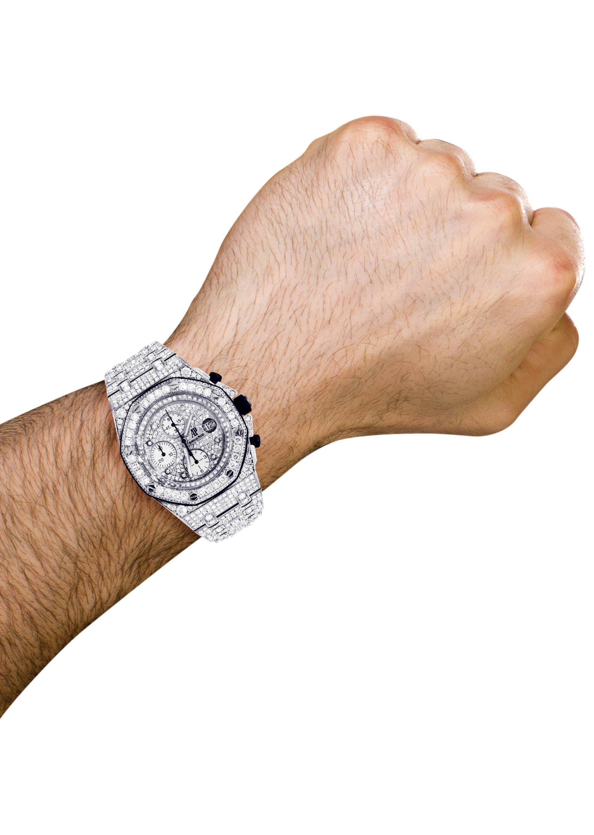 Diamond Audemars Piguet Royal Oak Offshore | Stainless Steel | 42 Mm - Image 5