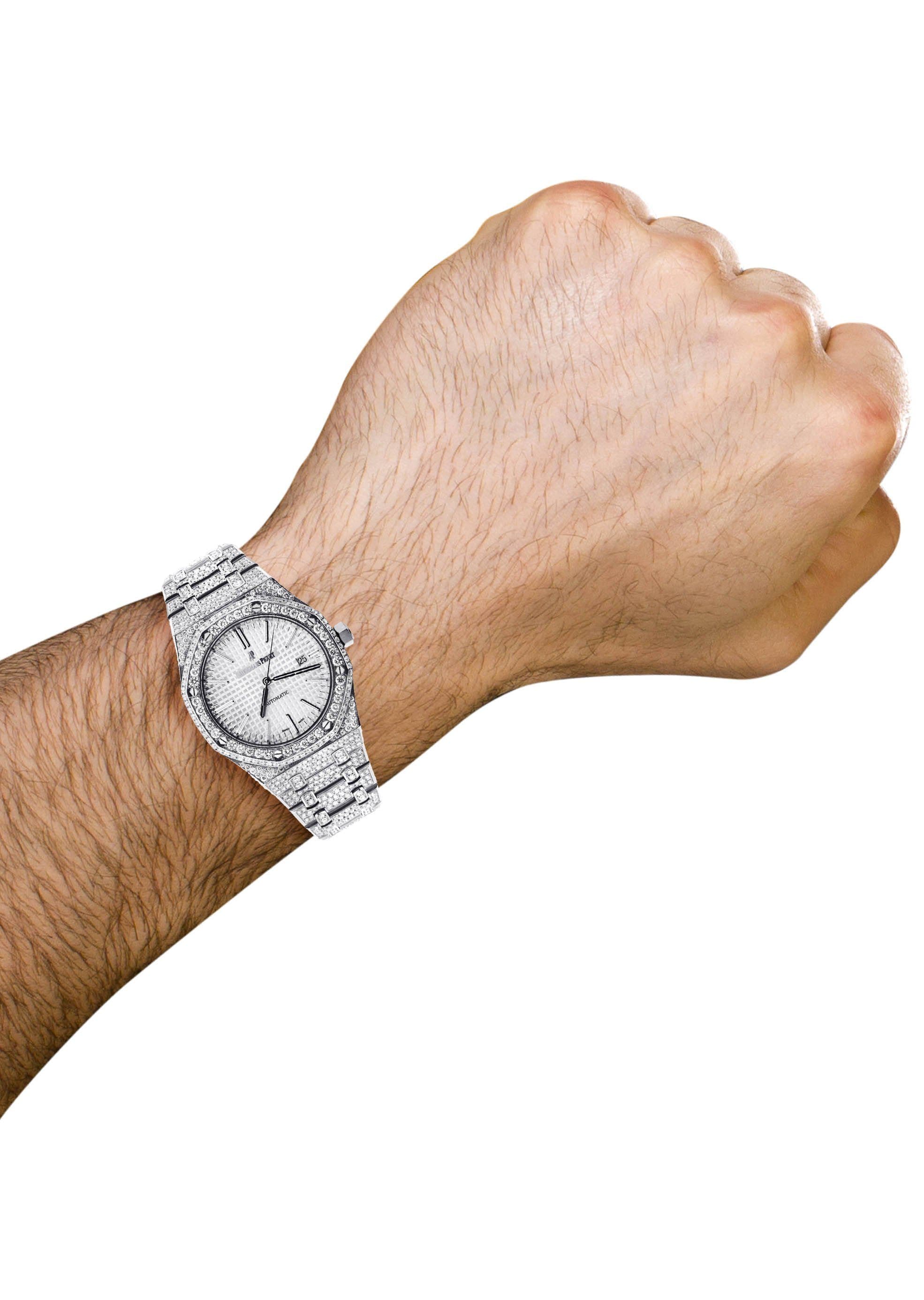 Diamond Audemars Piguet Royal Oak | Stainless Steel | 37 Mm - Image 5