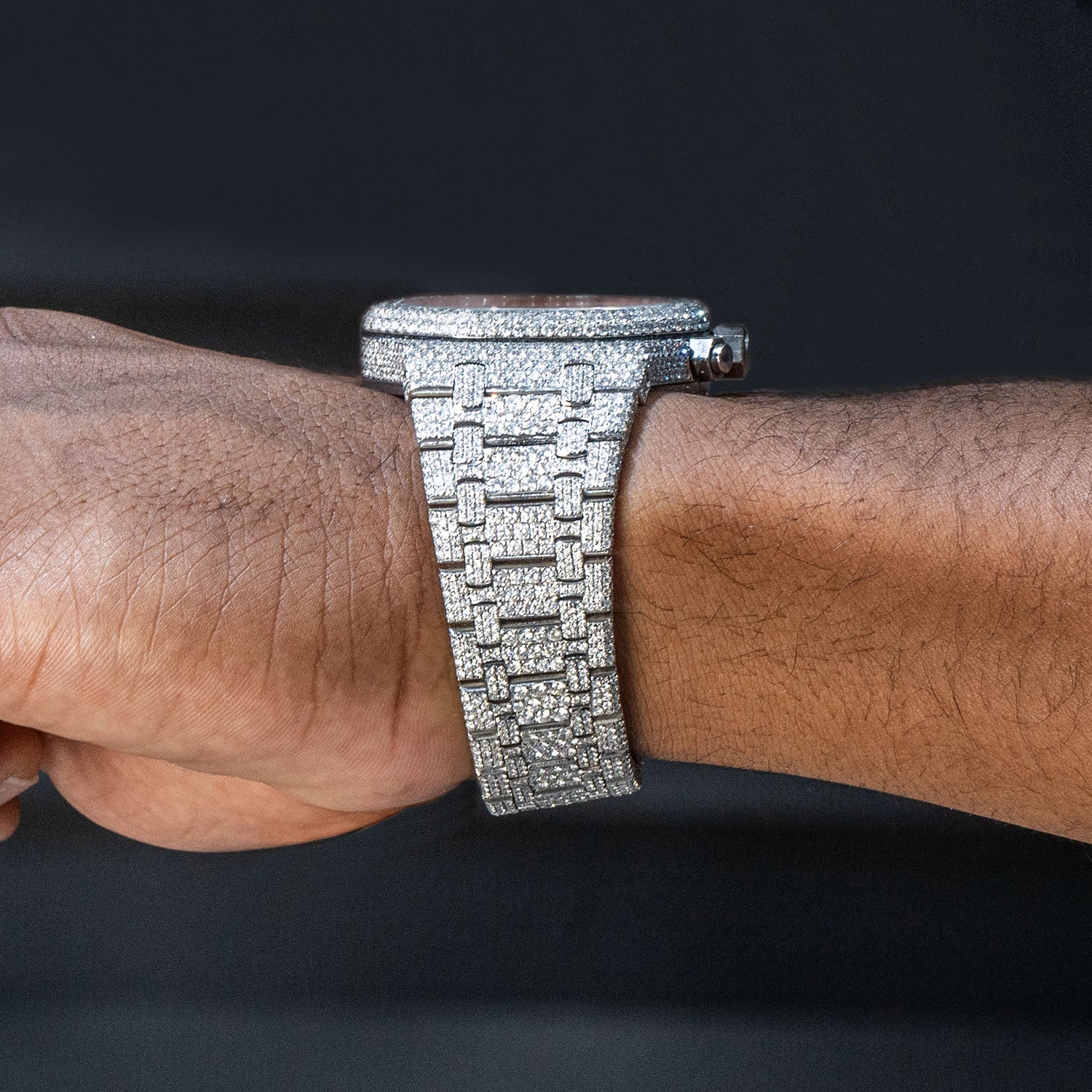 Audemars Piguet Royal Oak | Diamond Iced Out | 41 MM | 25 Carats - Image 4