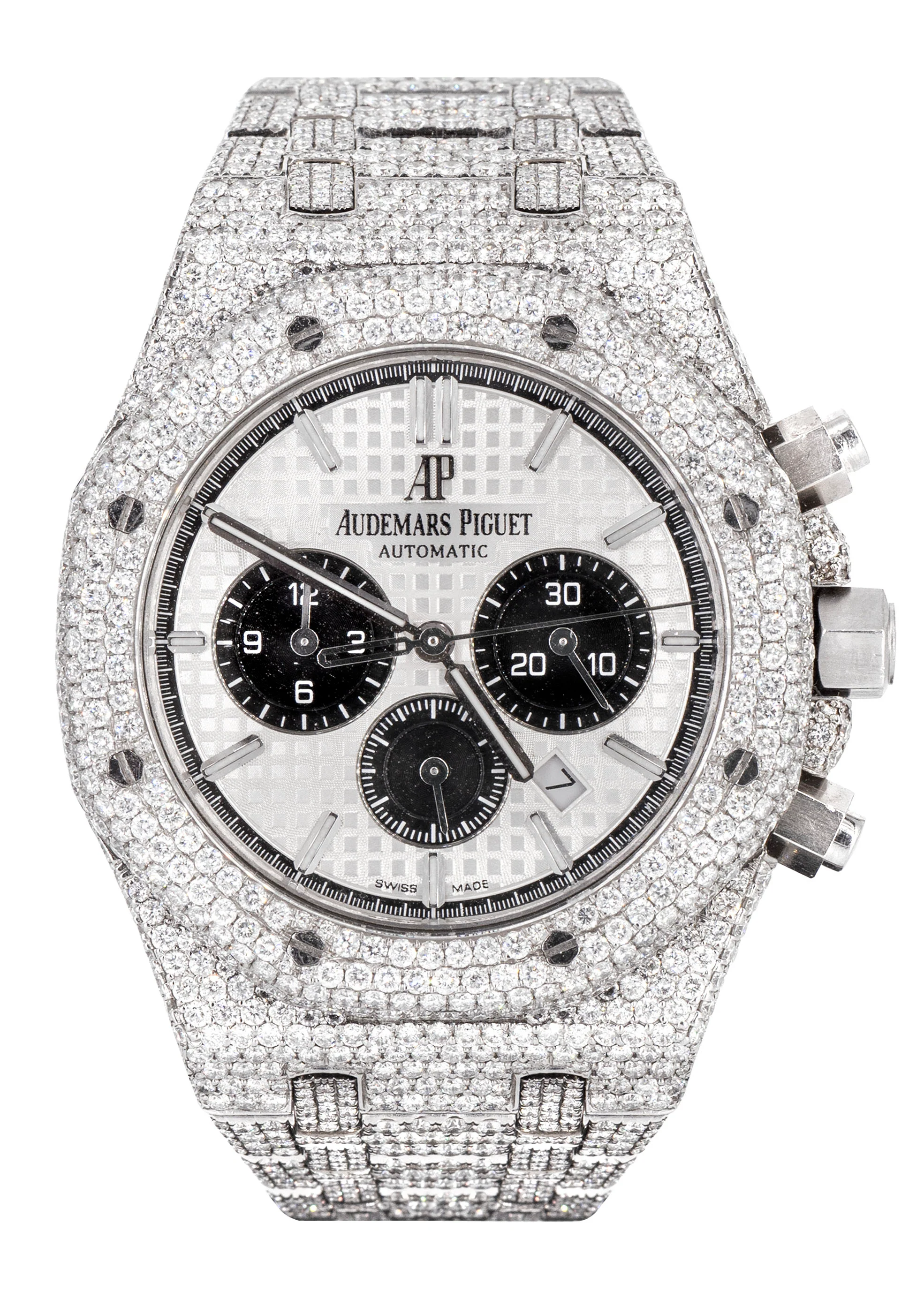 Audemars Piguet Royal Oak | Diamond Iced Out | 41 MM | 25 Carats - Image 5