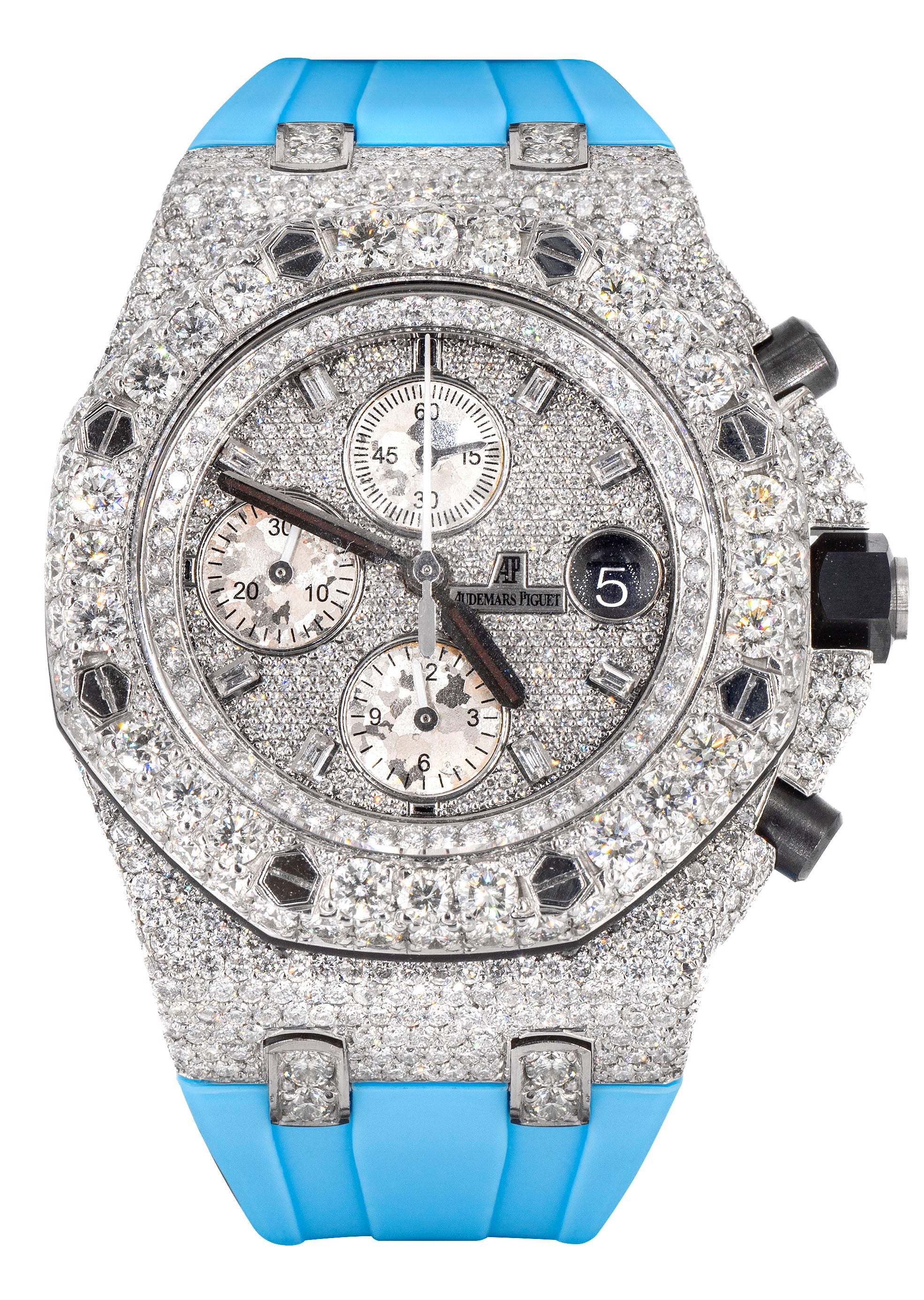 Audemars Piguet Royal Oak Offshore | Diamond Iced Out | 42 MM | 30 Carats - Image 6