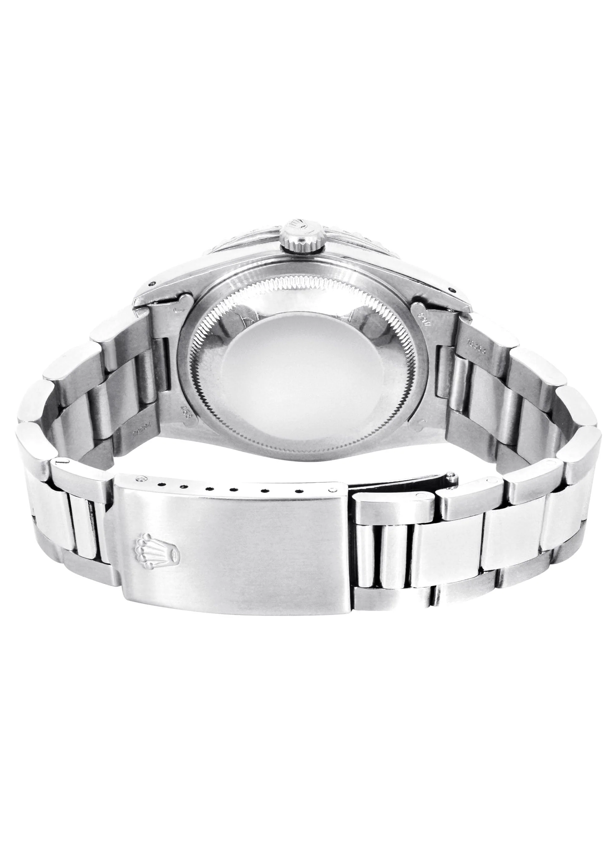 Diamond Mens Rolex Datejust Watch 16200 | 36Mm | Red Diamond Dial | Oyster Band - Image 6