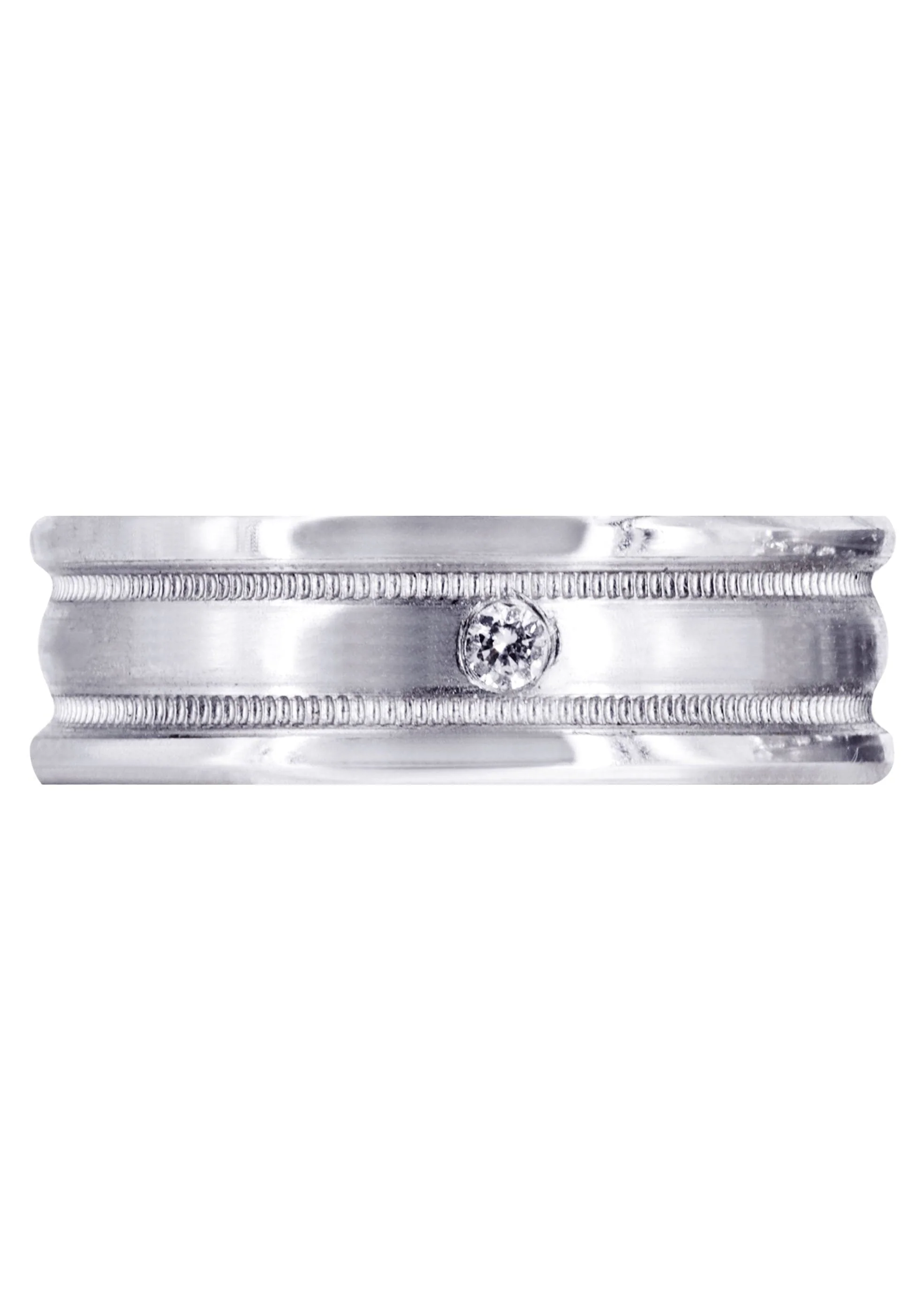 Diamond Mens Wedding Band | 0.04 Carats (Brock) - Image 2