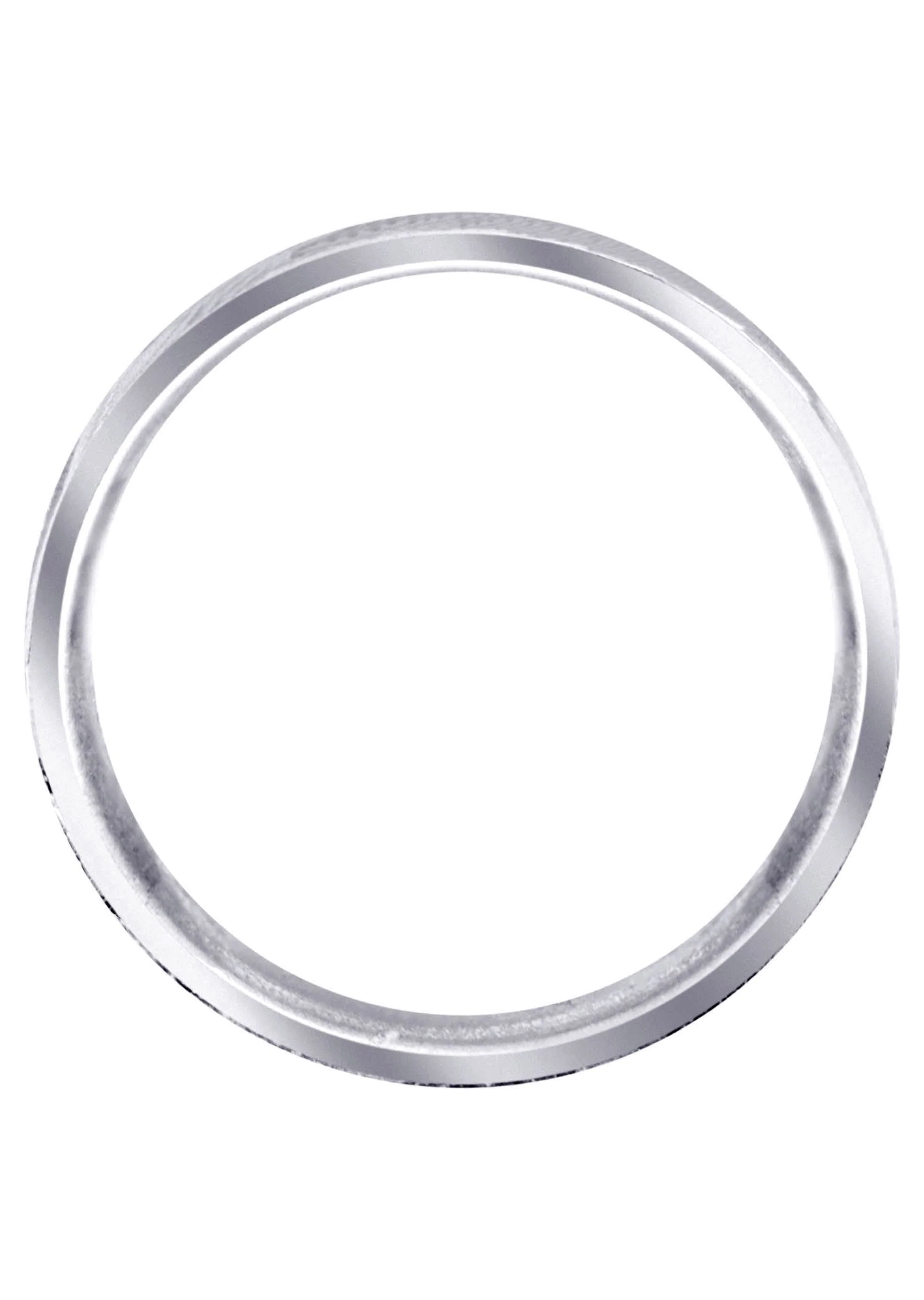 Diamond Mens Wedding Band | 0.04 Carats | Satin Finish (Esteban) - Image 3