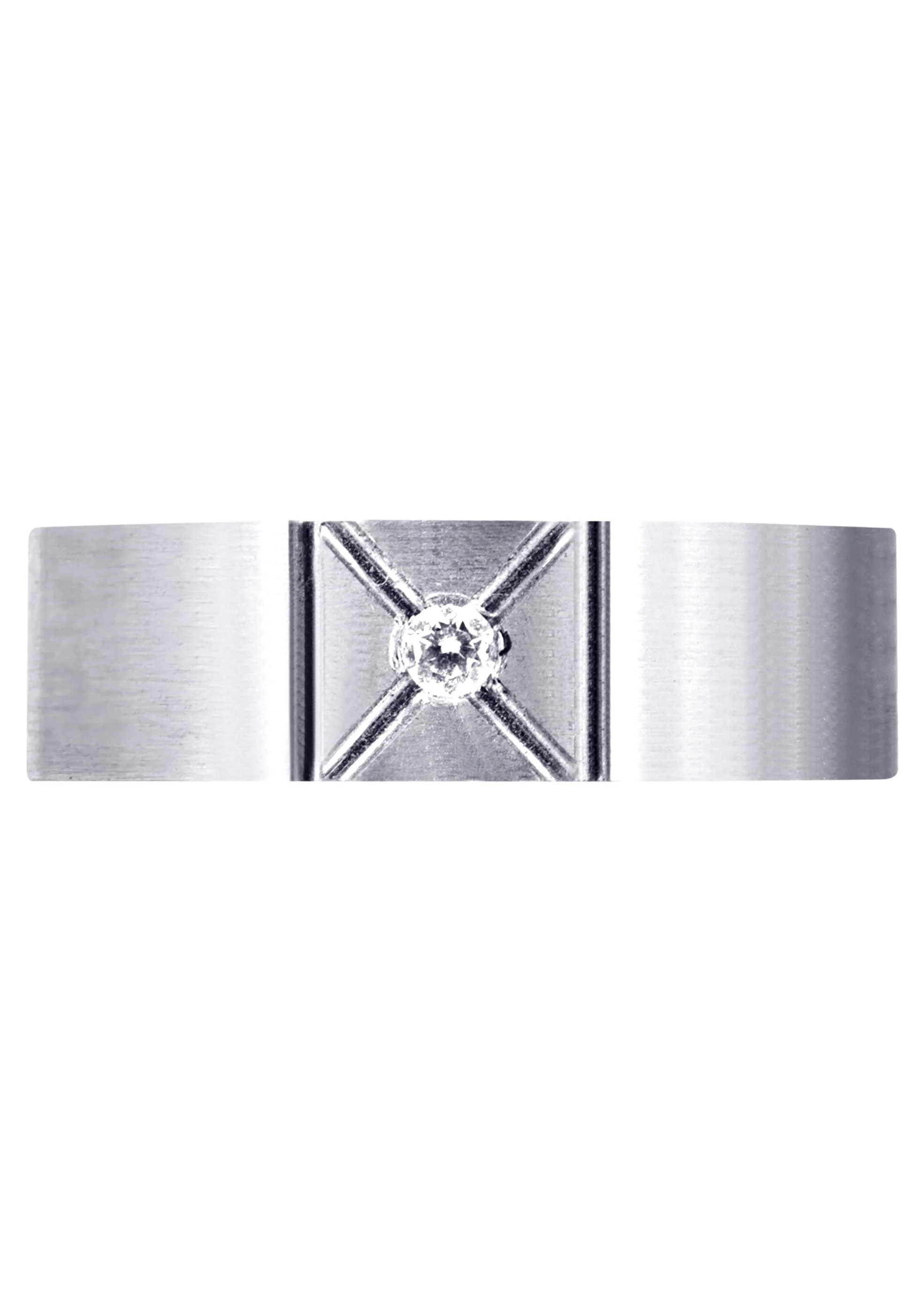 Diamond Mens Wedding Band | 0.07 Carats (Deacon) - Image 2