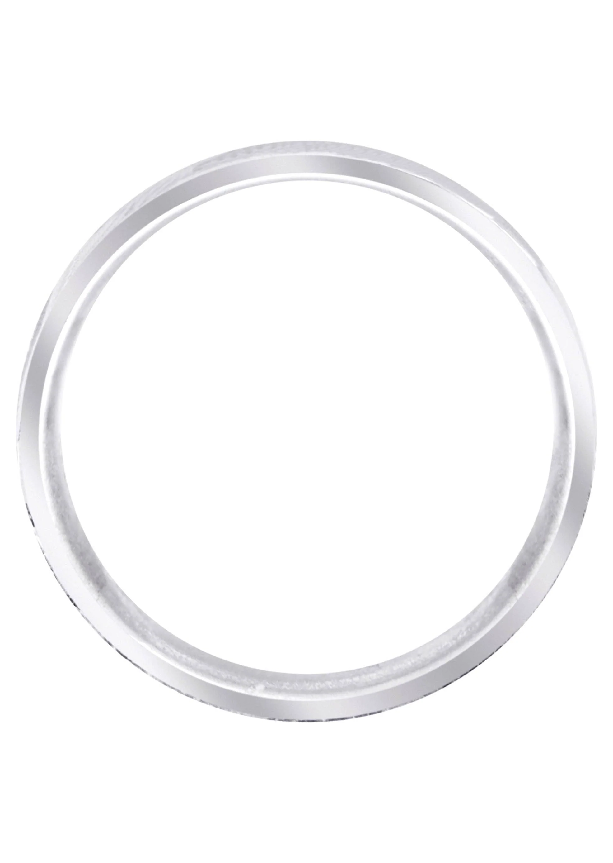 Diamond Mens Wedding Band | 0.07 Carats | Cross Satin Finish (Caiden) - Image 3
