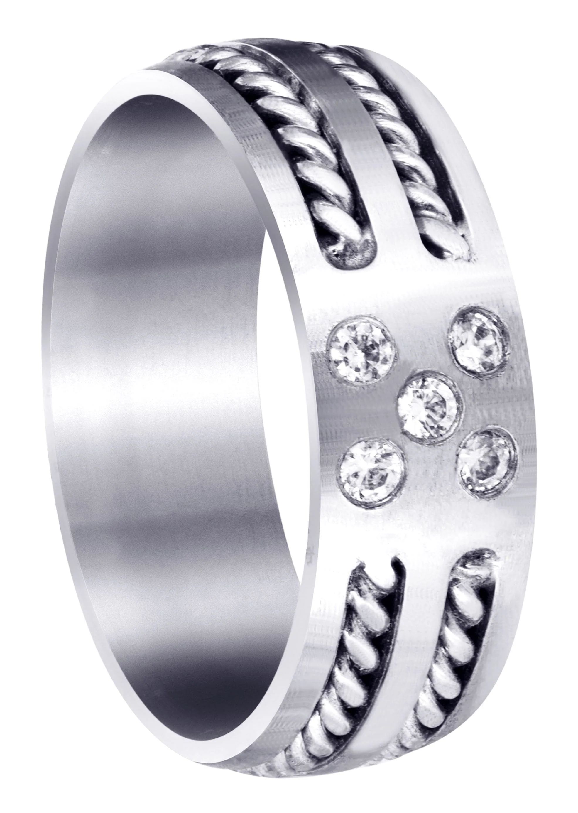 Diamond Mens Wedding Band | 0.15 Carats (Jonas)