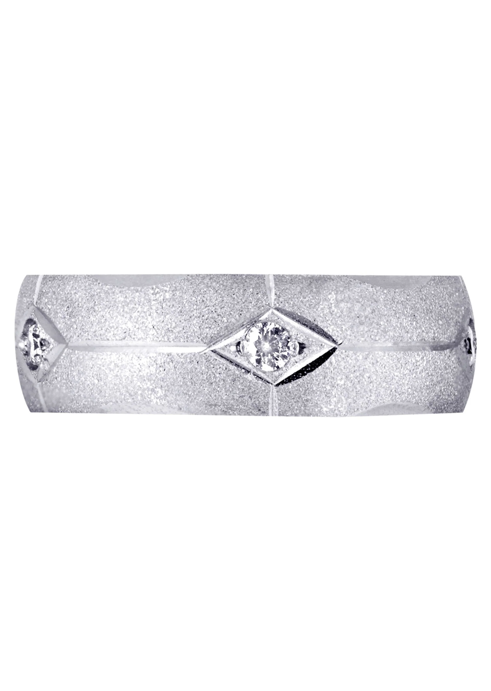 Diamond Mens Engagement Ring | 0.25 Carats | Wire Matt Finish (Kason) - Image 2