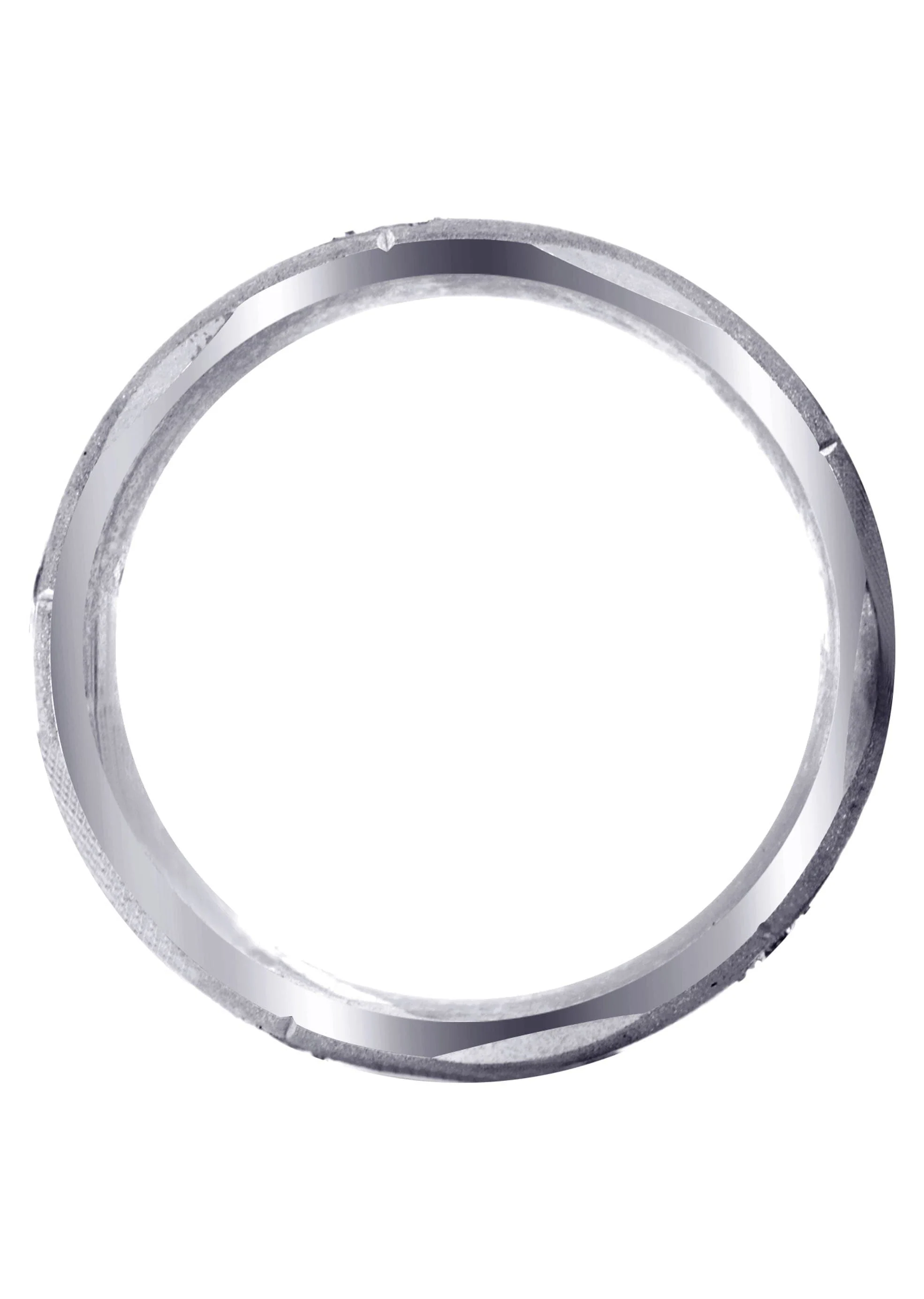 Diamond Mens Engagement Ring | 0.25 Carats | Wire Matt Finish (Kason) - Image 3