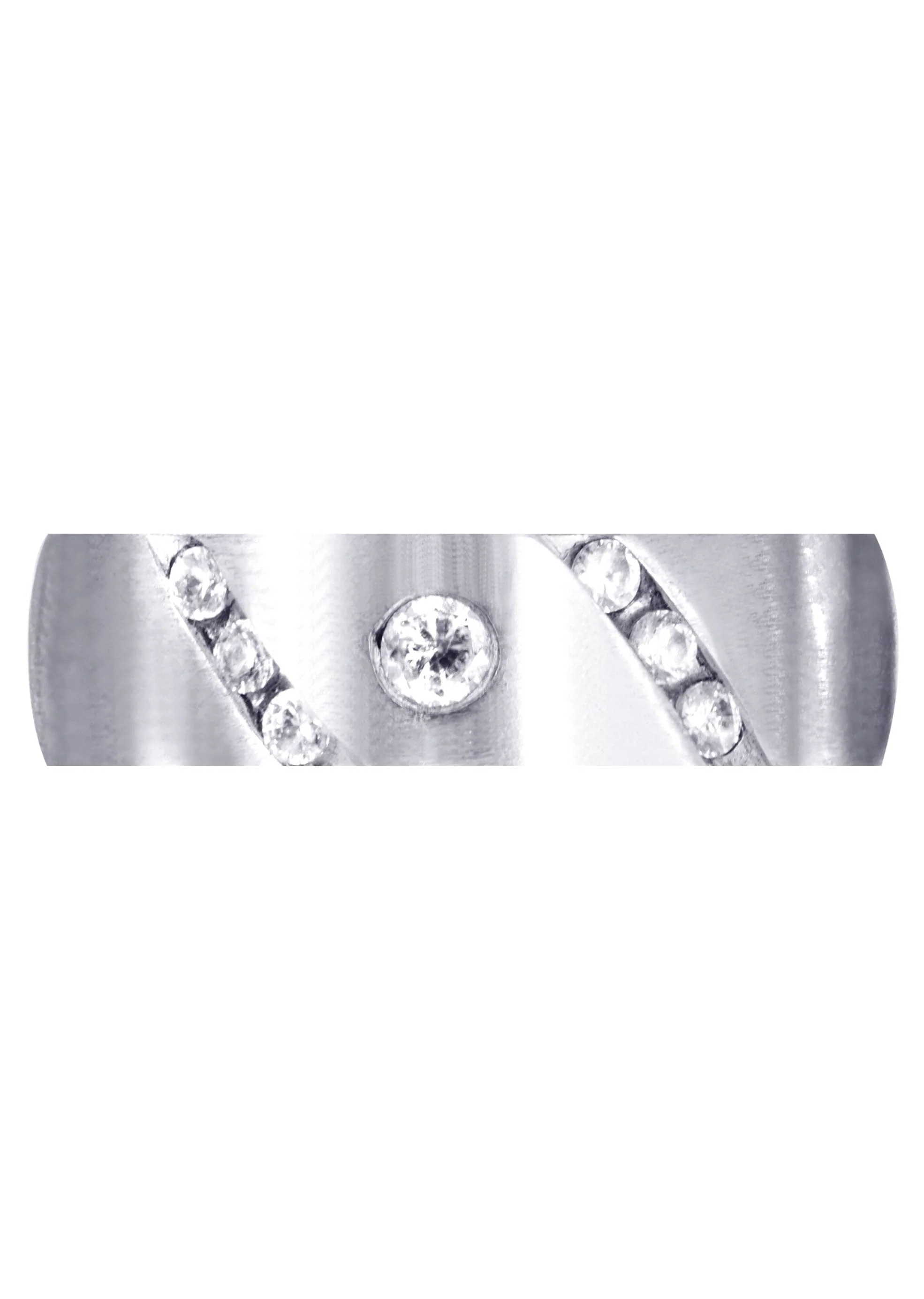 Diamond Mens Wedding Band | 0.28 Carats | Satin Finish (Seth) - Image 2