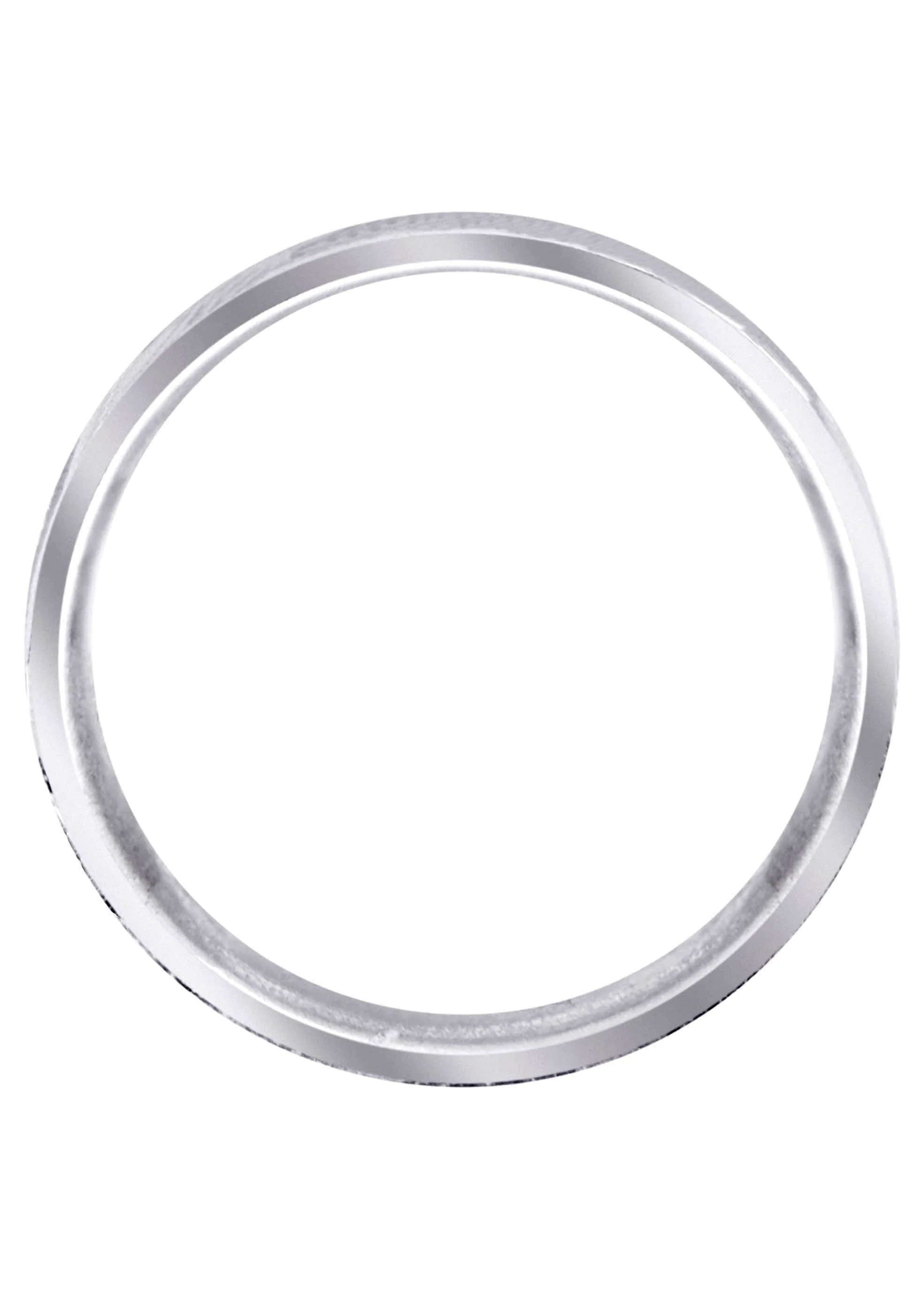 Diamond Mens Wedding Band | 0.36 Carats | Wire Matt Finish (Rafael) - Image 3